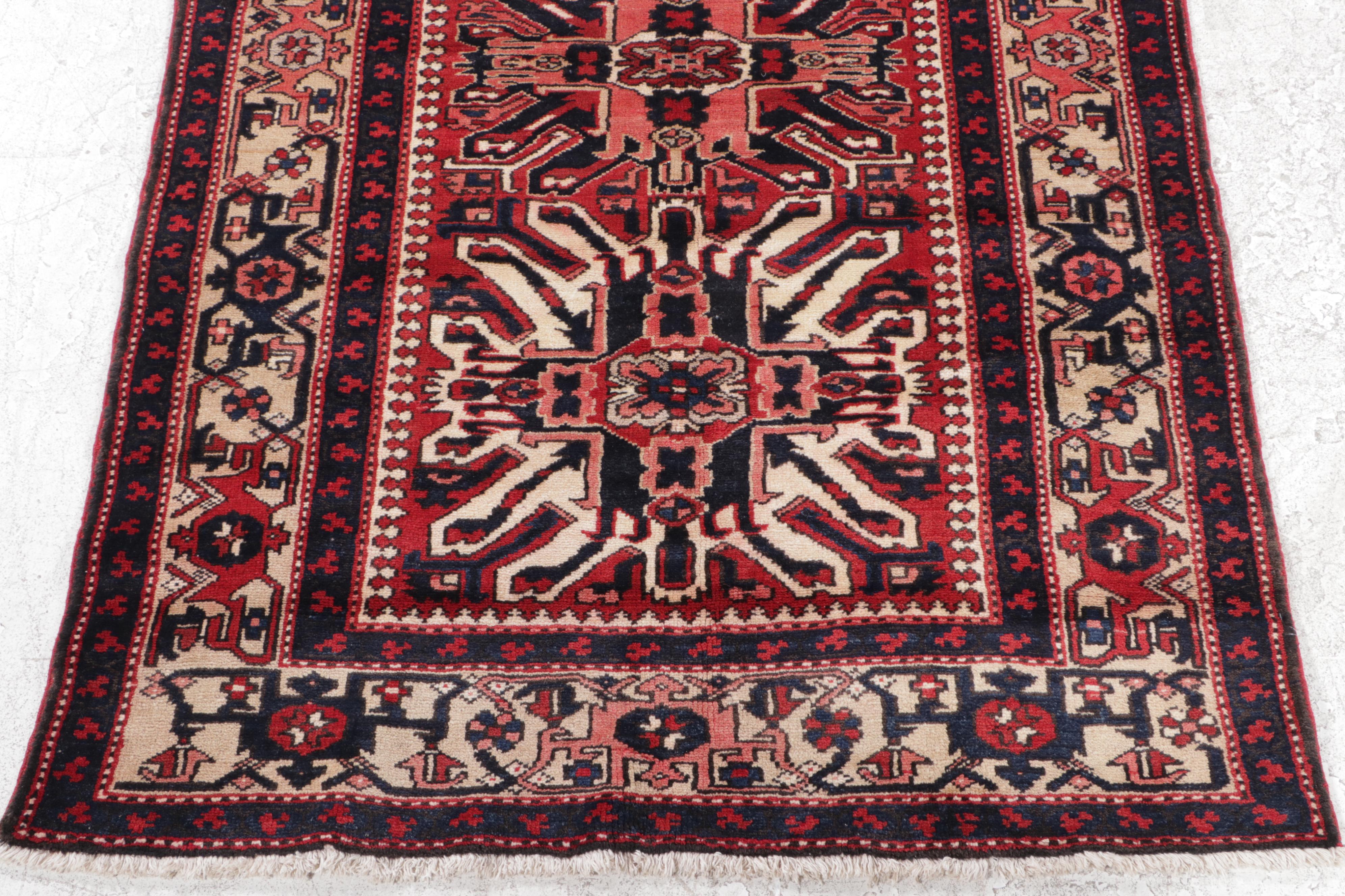 4'9 x 7'5 Hand-Knotted Caucasian Karabagh Area Rug