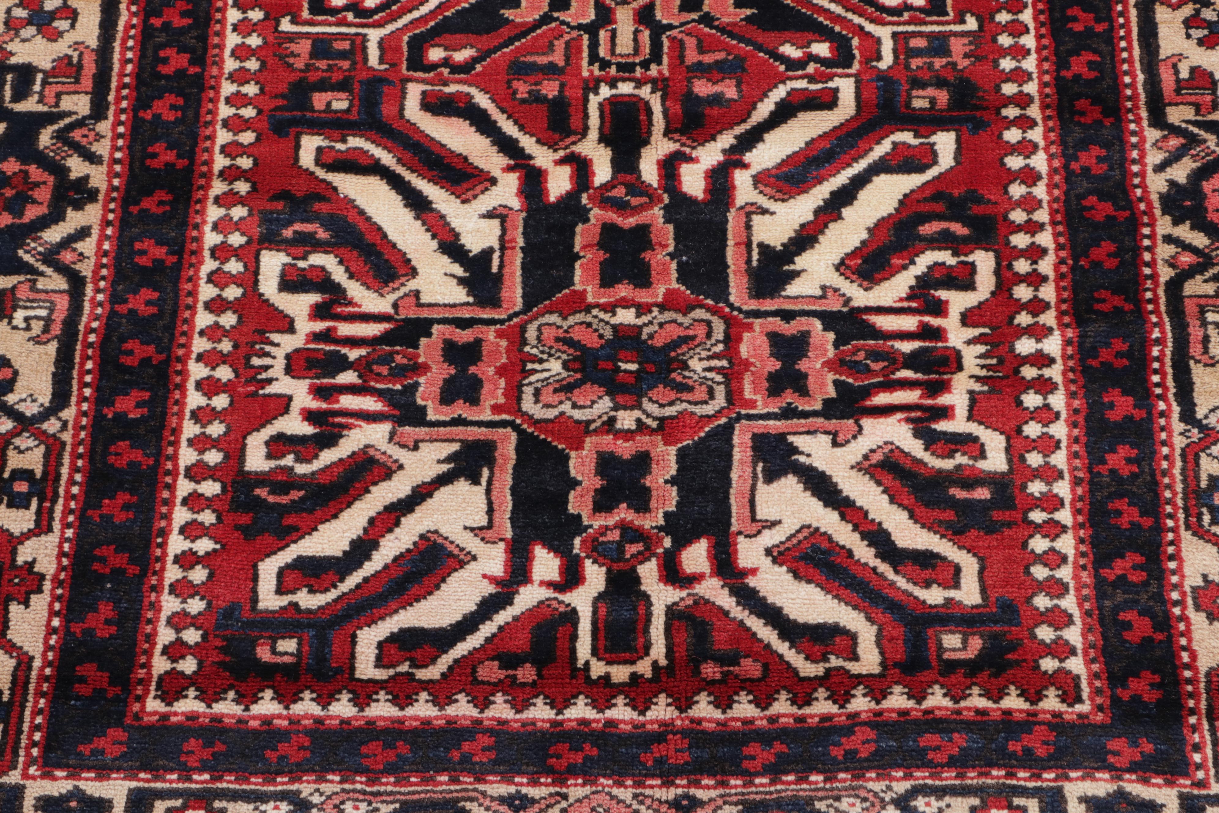 4'9 x 7'5 Hand-Knotted Caucasian Karabagh Area Rug
