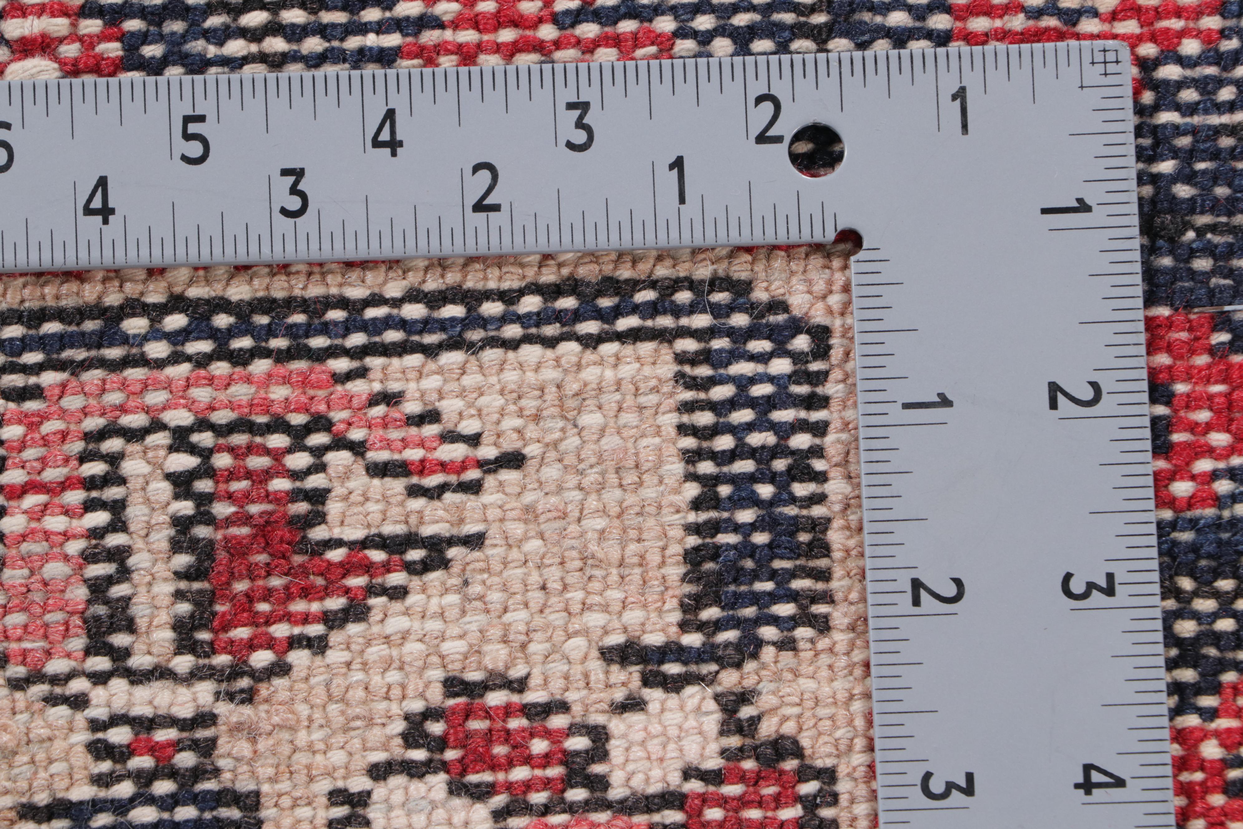 4'9 x 7'5 Hand-Knotted Caucasian Karabagh Area Rug