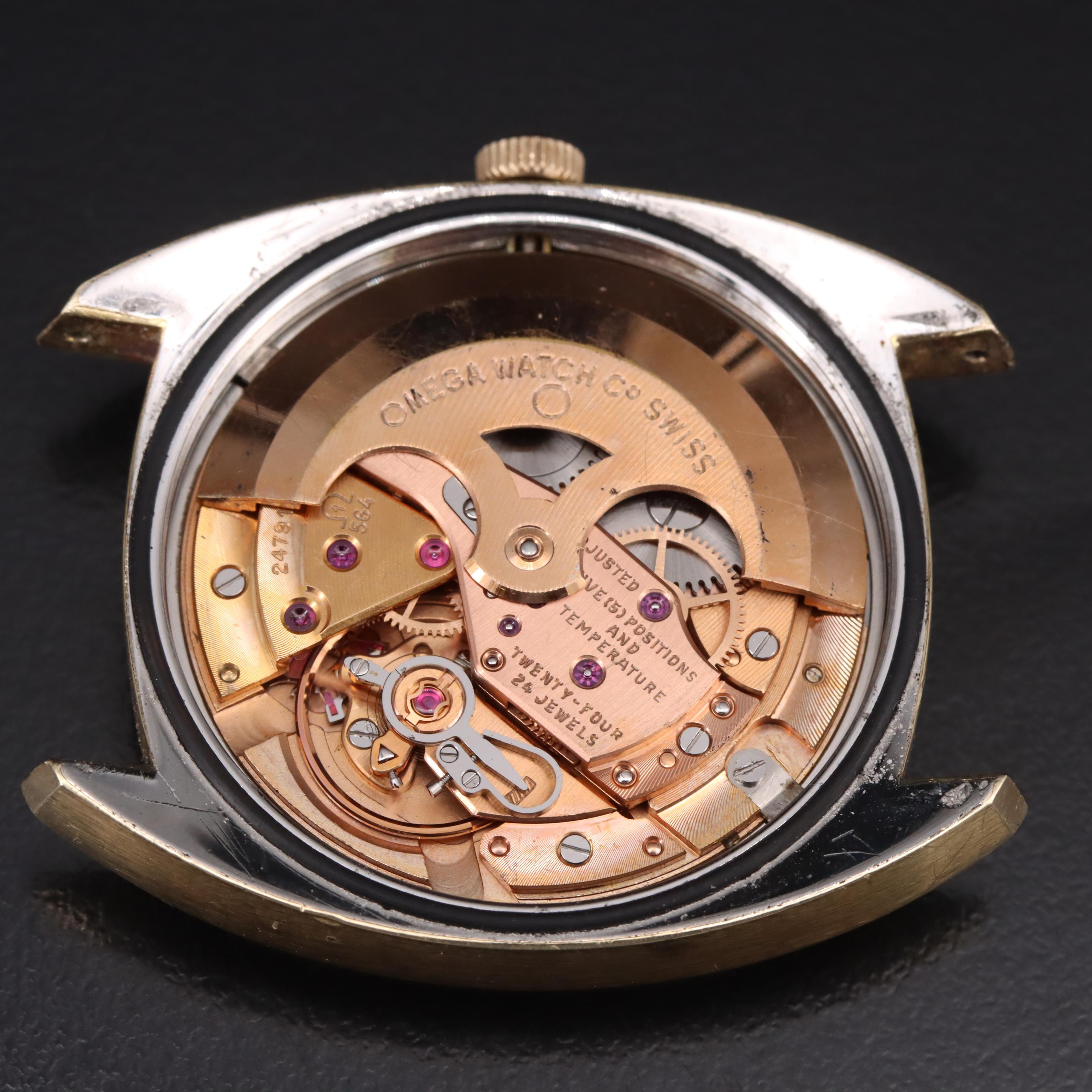 Vintage Omega Constellation Date Automatic Watch