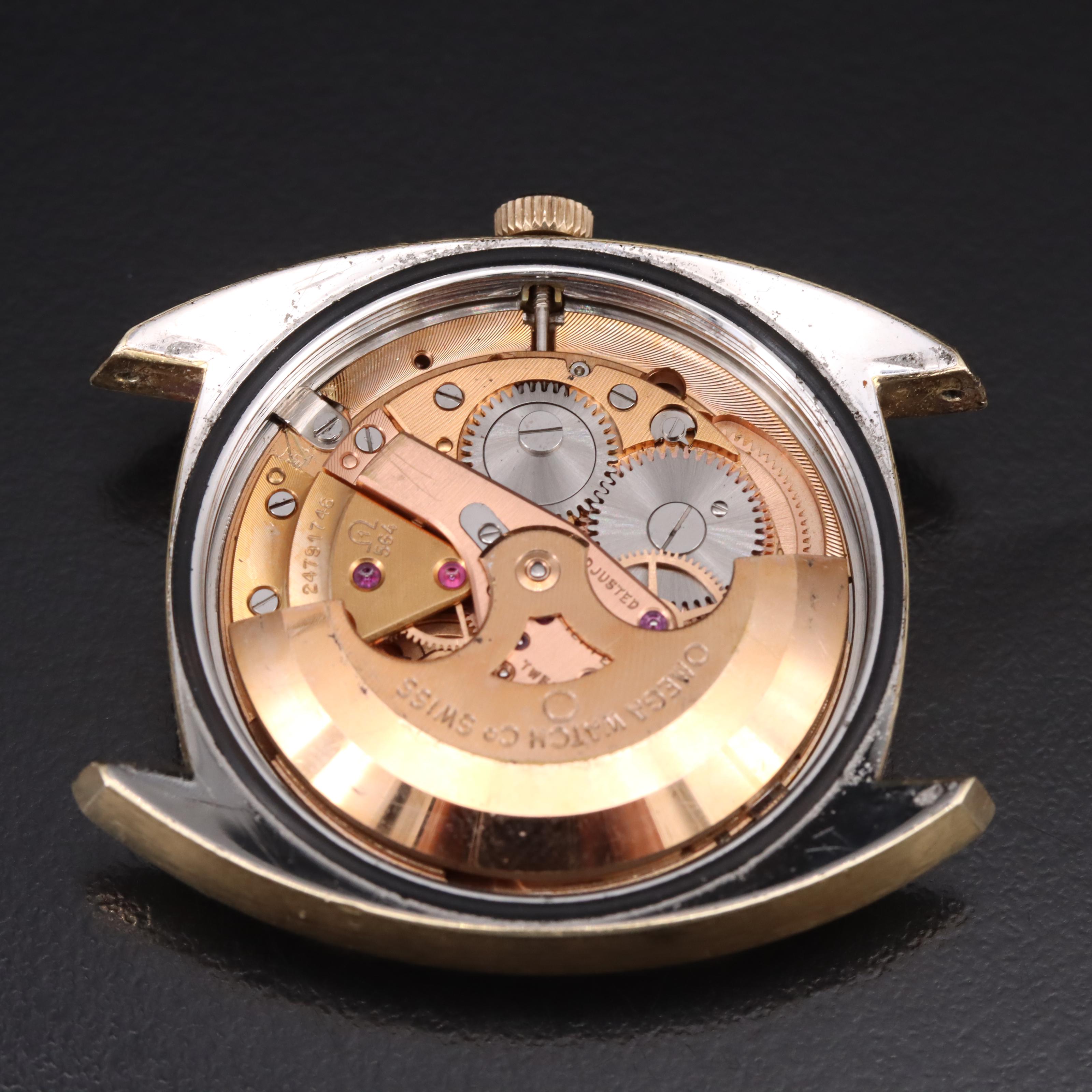 Vintage Omega Constellation Date Automatic Watch