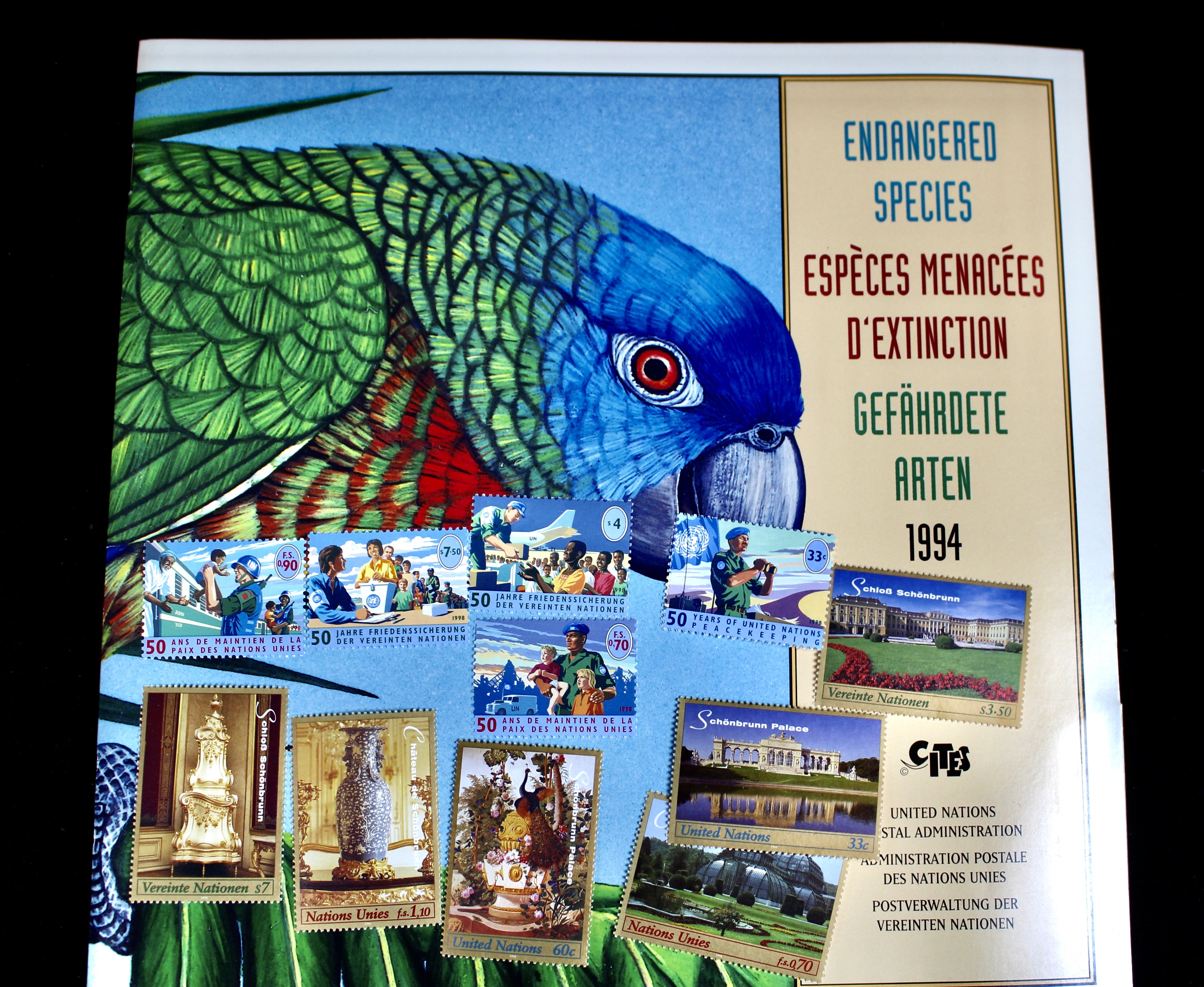 Twenty-Seven United Nations Booklets With Postage Stamps