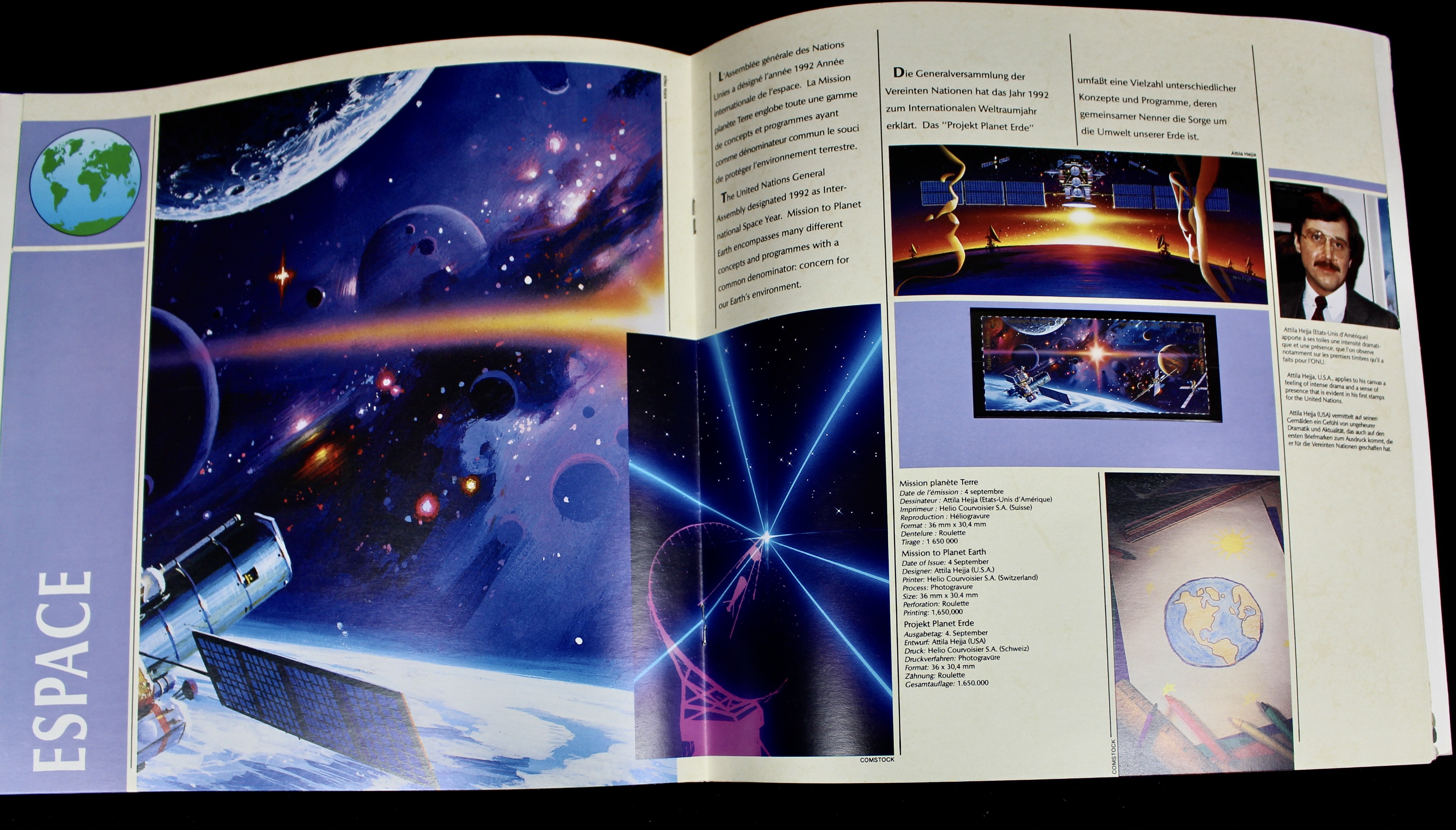 Twenty-Seven United Nations Booklets With Postage Stamps