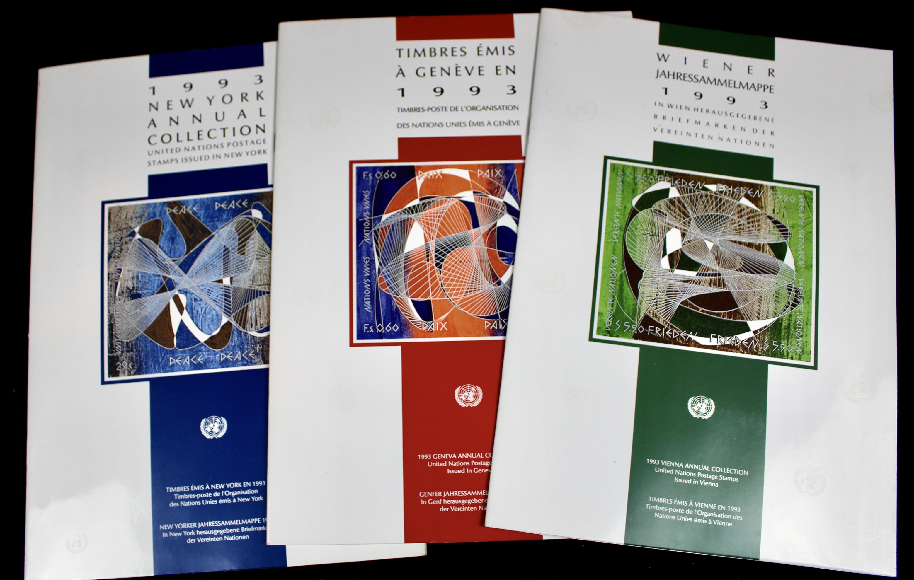 Twenty-Seven United Nations Booklets With Postage Stamps