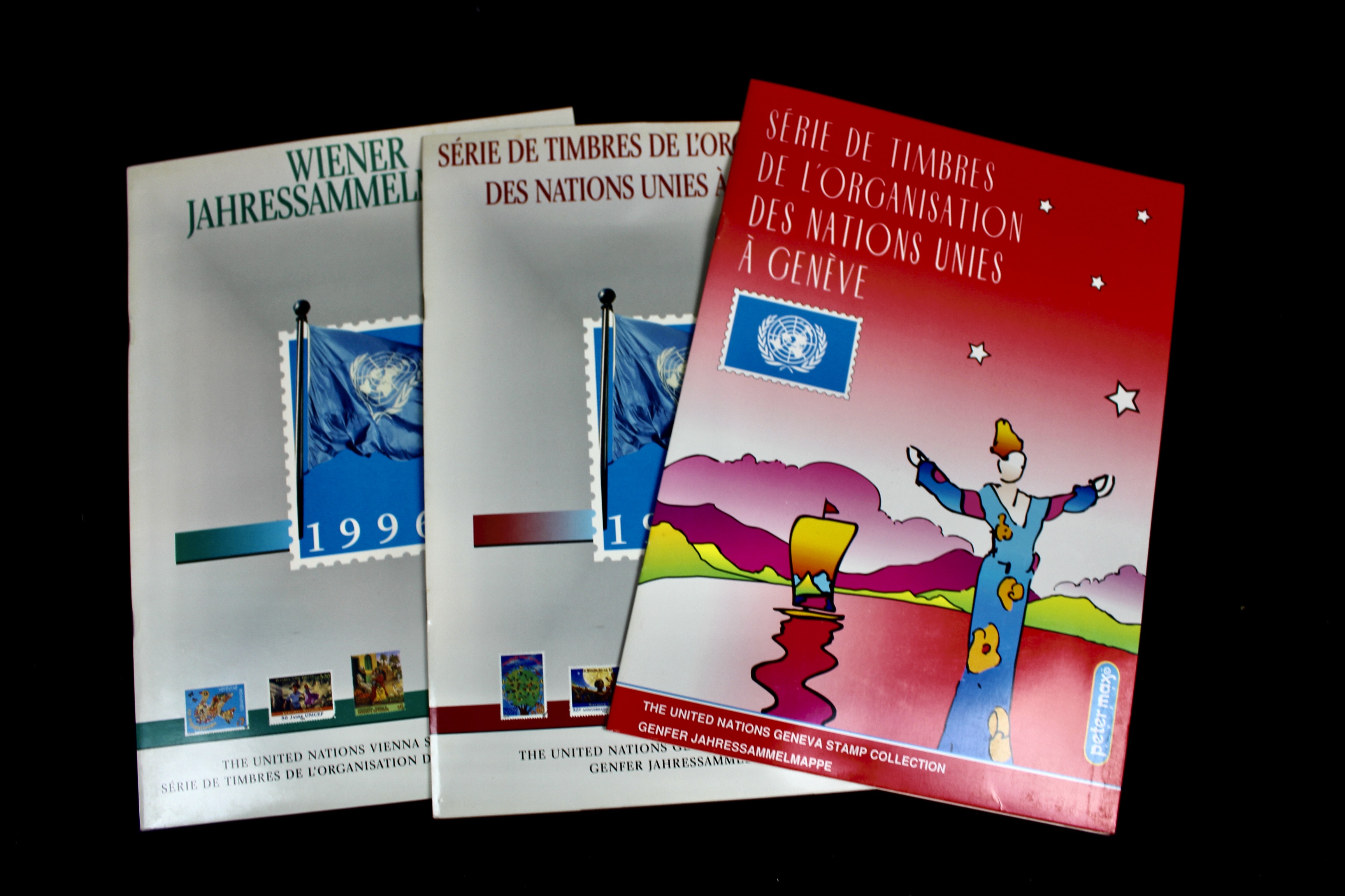 Twenty-Seven United Nations Booklets With Postage Stamps