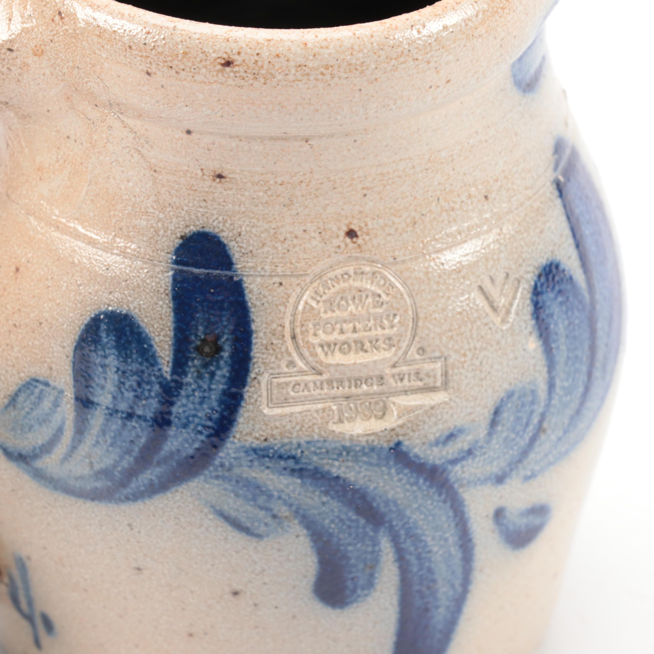 Rowe Pottery Works and Other Stoneware Table Accessories