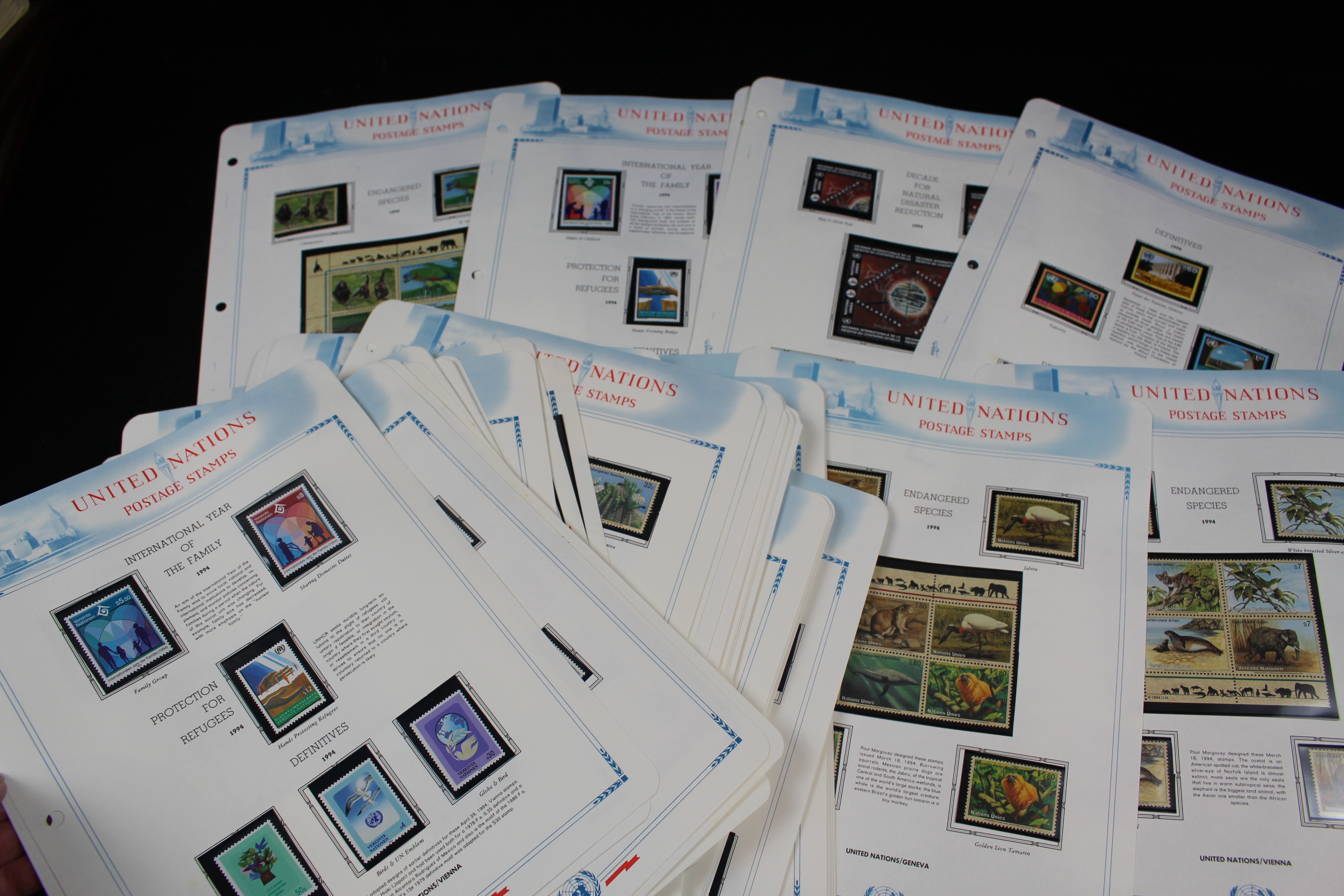 United Nations Postage Stamp Collection