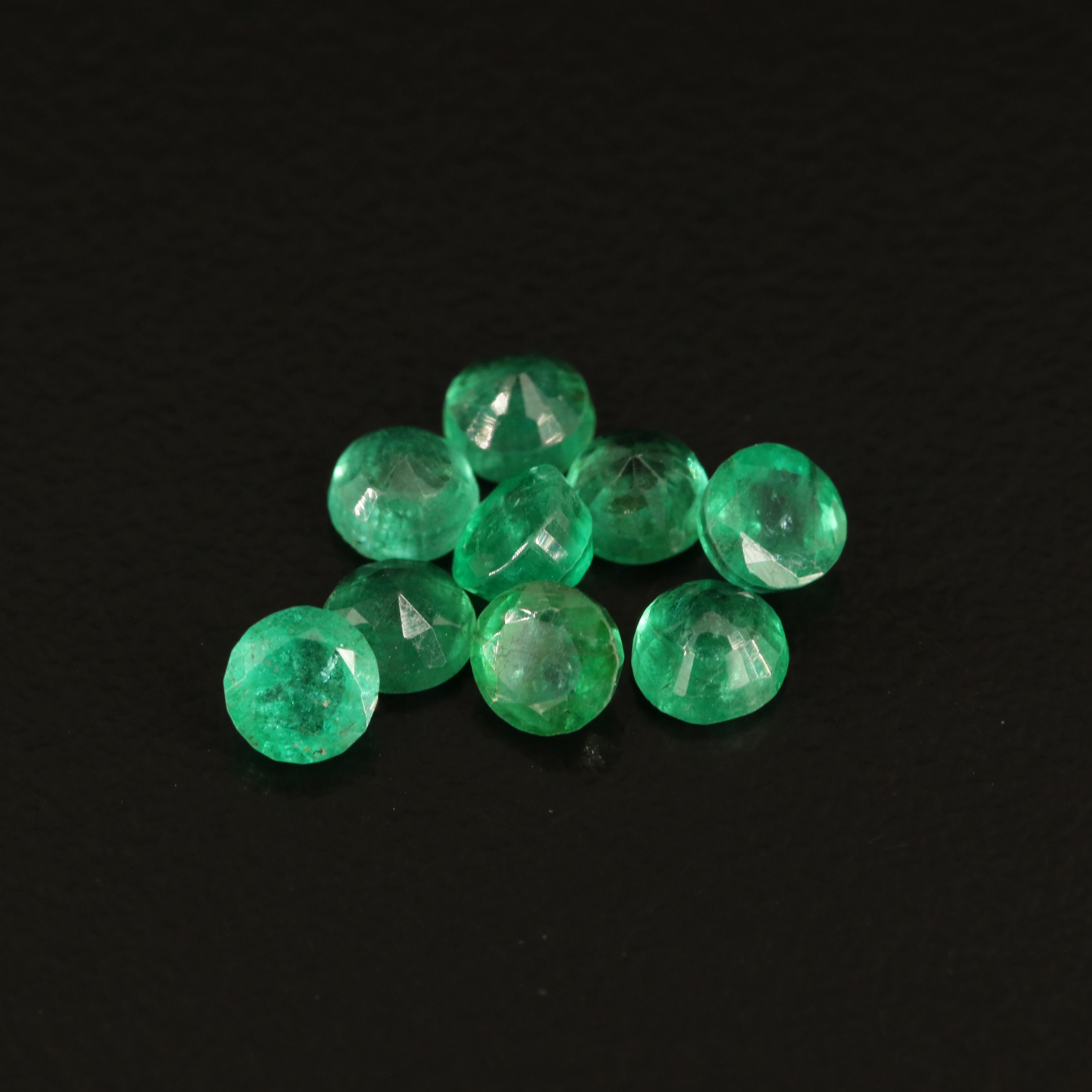 Loose 2.07 CTW Emeralds