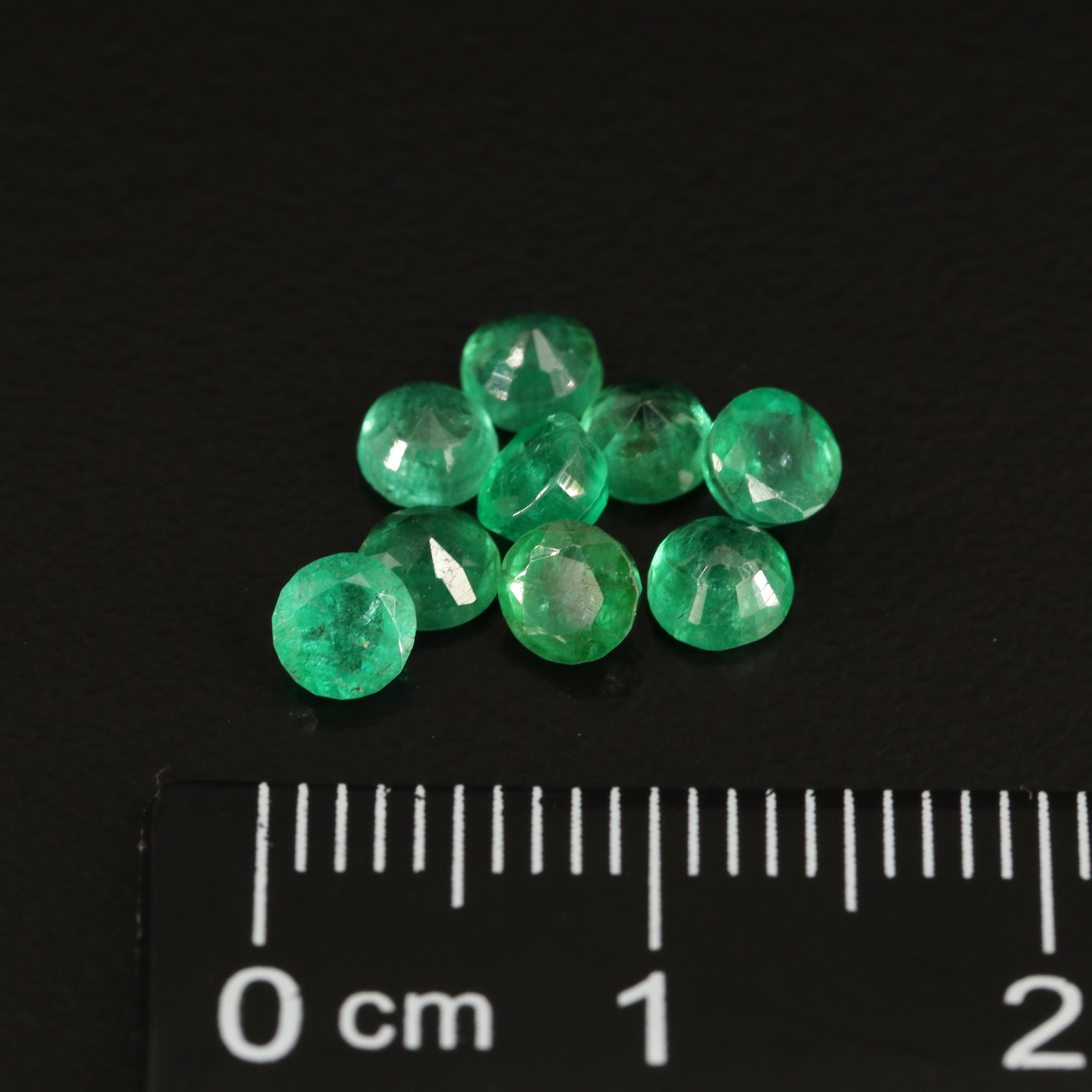 Loose 2.07 CTW Emeralds