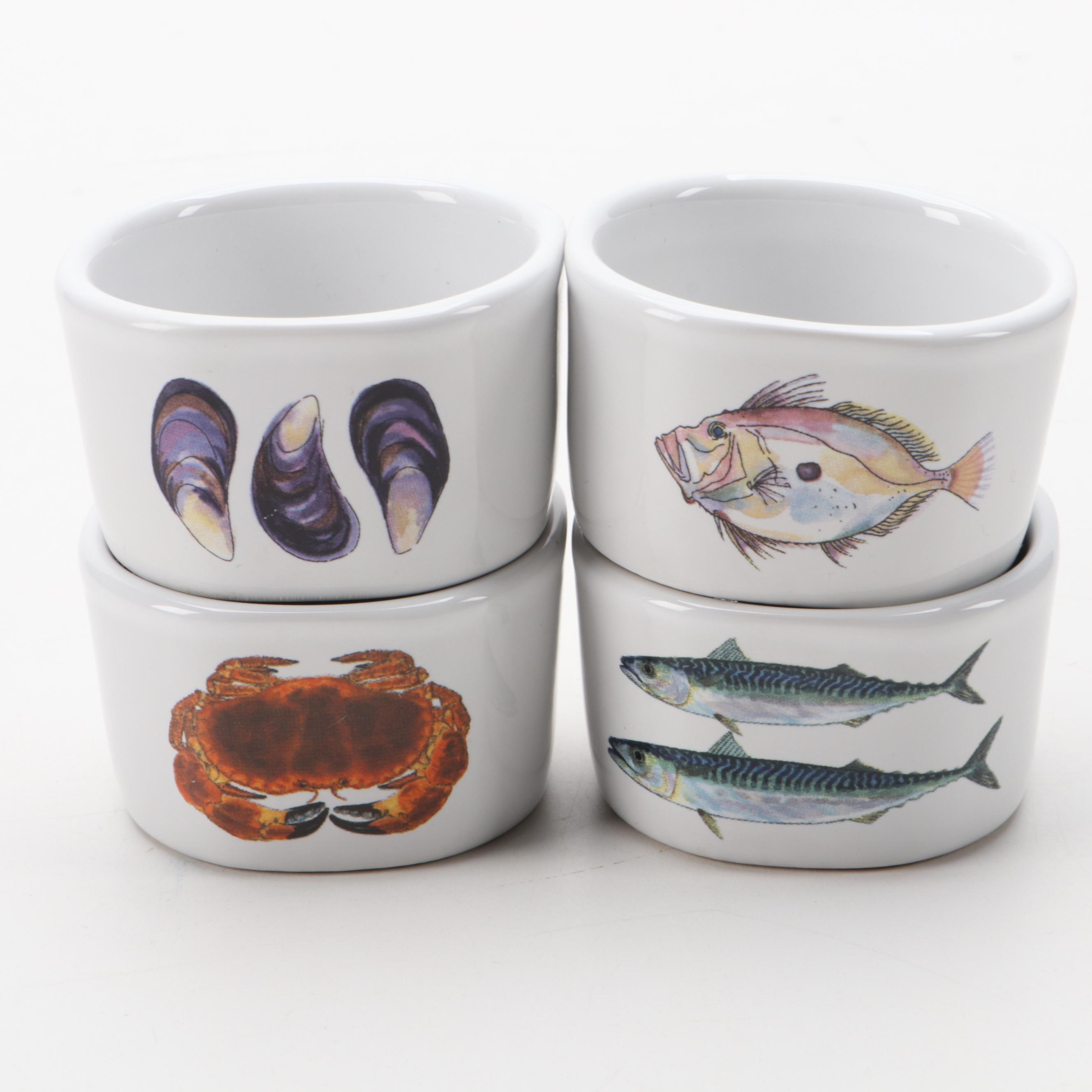 Kim Seybert "Coral Reef" Dinnerware and Other Marine Themed Table Accessories