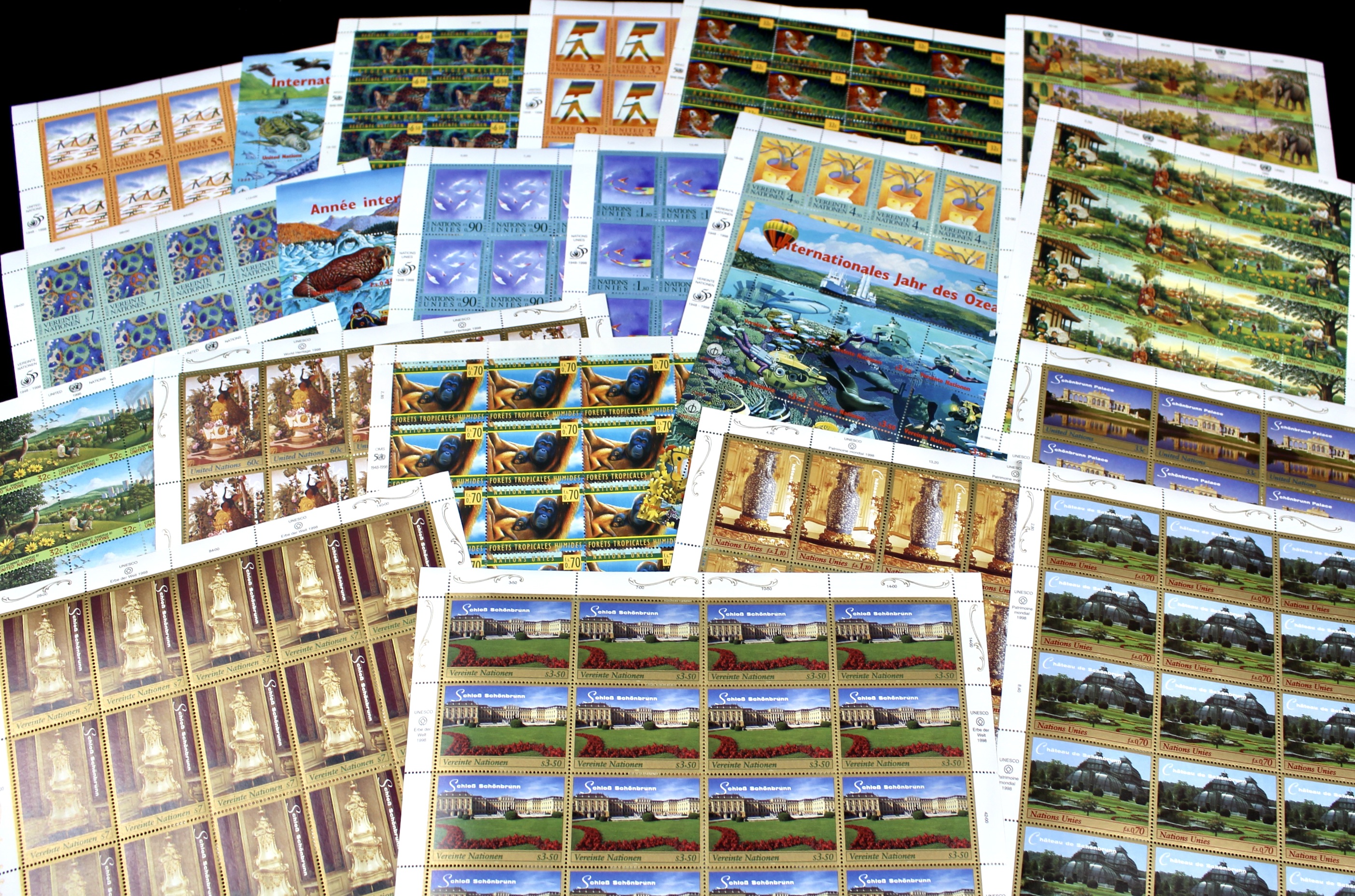 United Nations Postage Stamp Collection