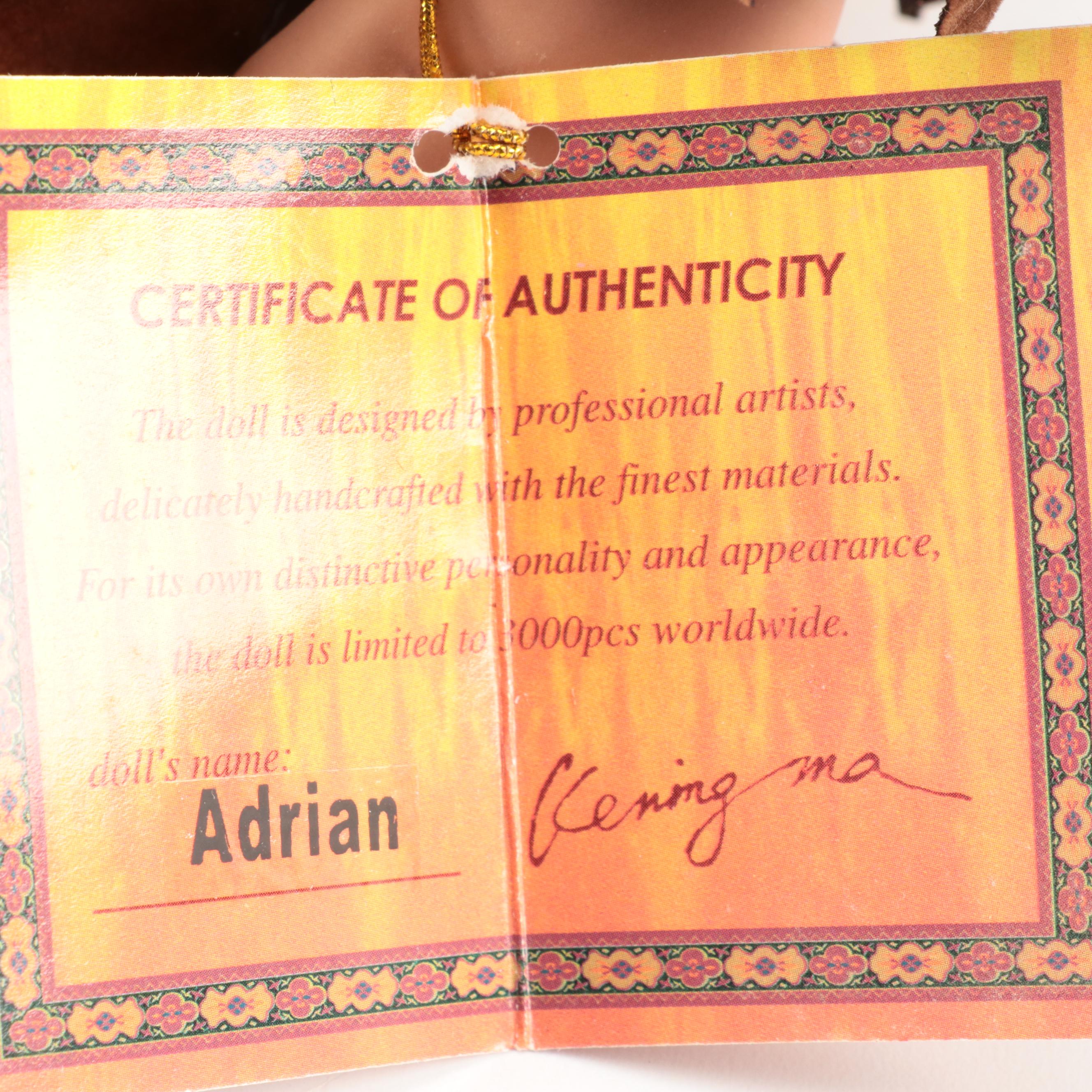 Sweet Dreams Collection and Duck House Native American Style Bisque Dolls