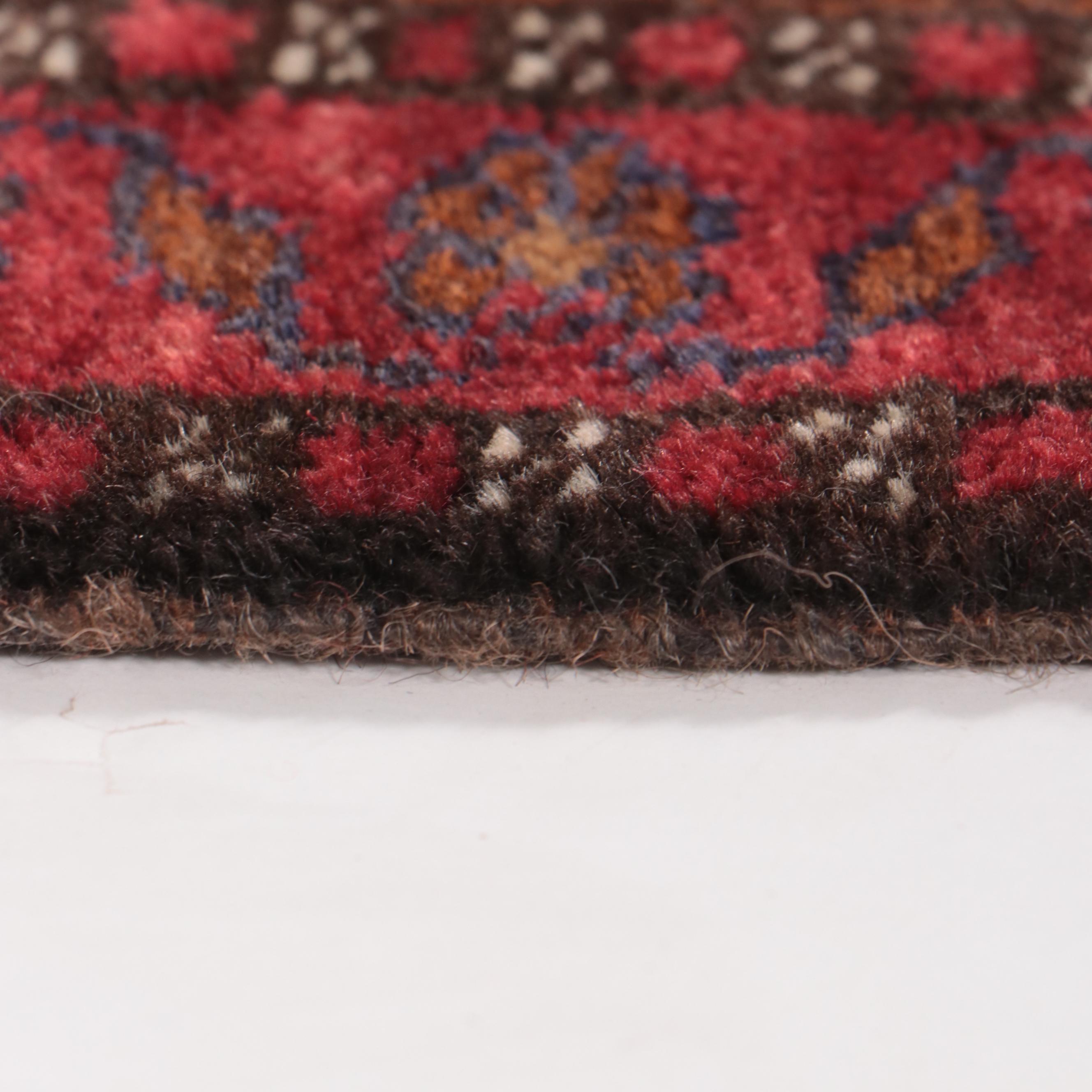 1'7 x 2'4 Hand-Knotted Afghan Baluch Accent Rug