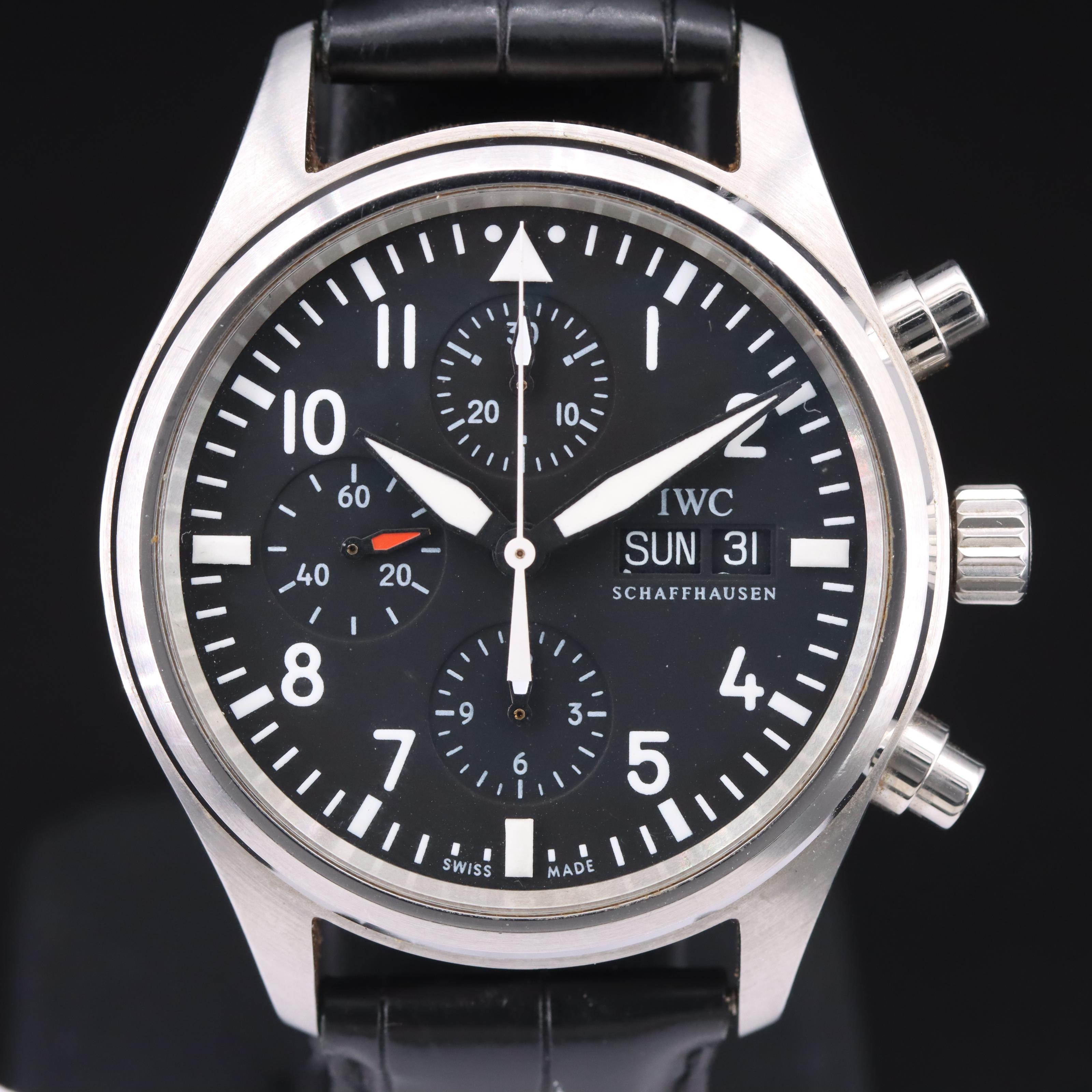 IWC Pilot's Schaffhausen Chronograph Watch