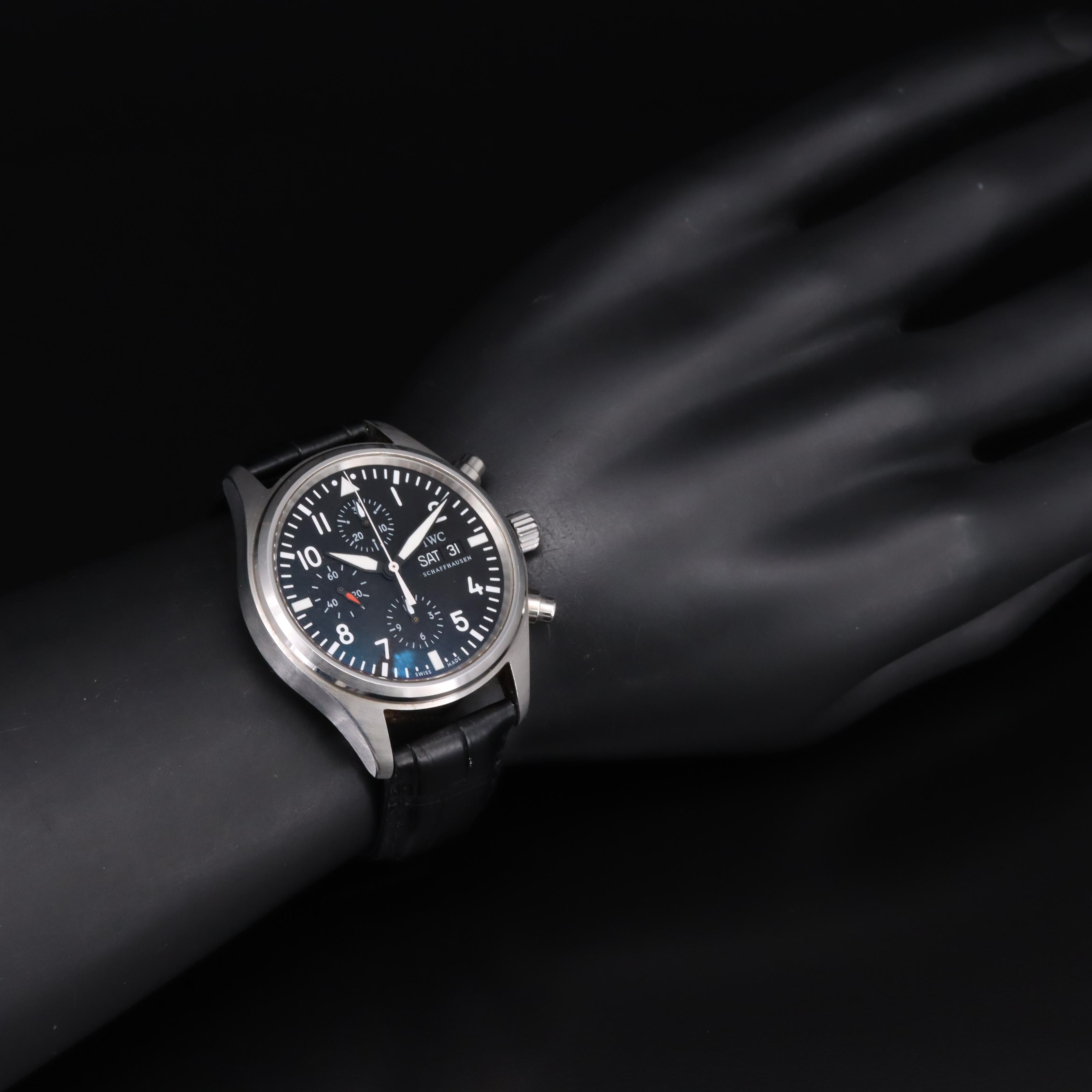 IWC Pilot's Schaffhausen Chronograph Watch