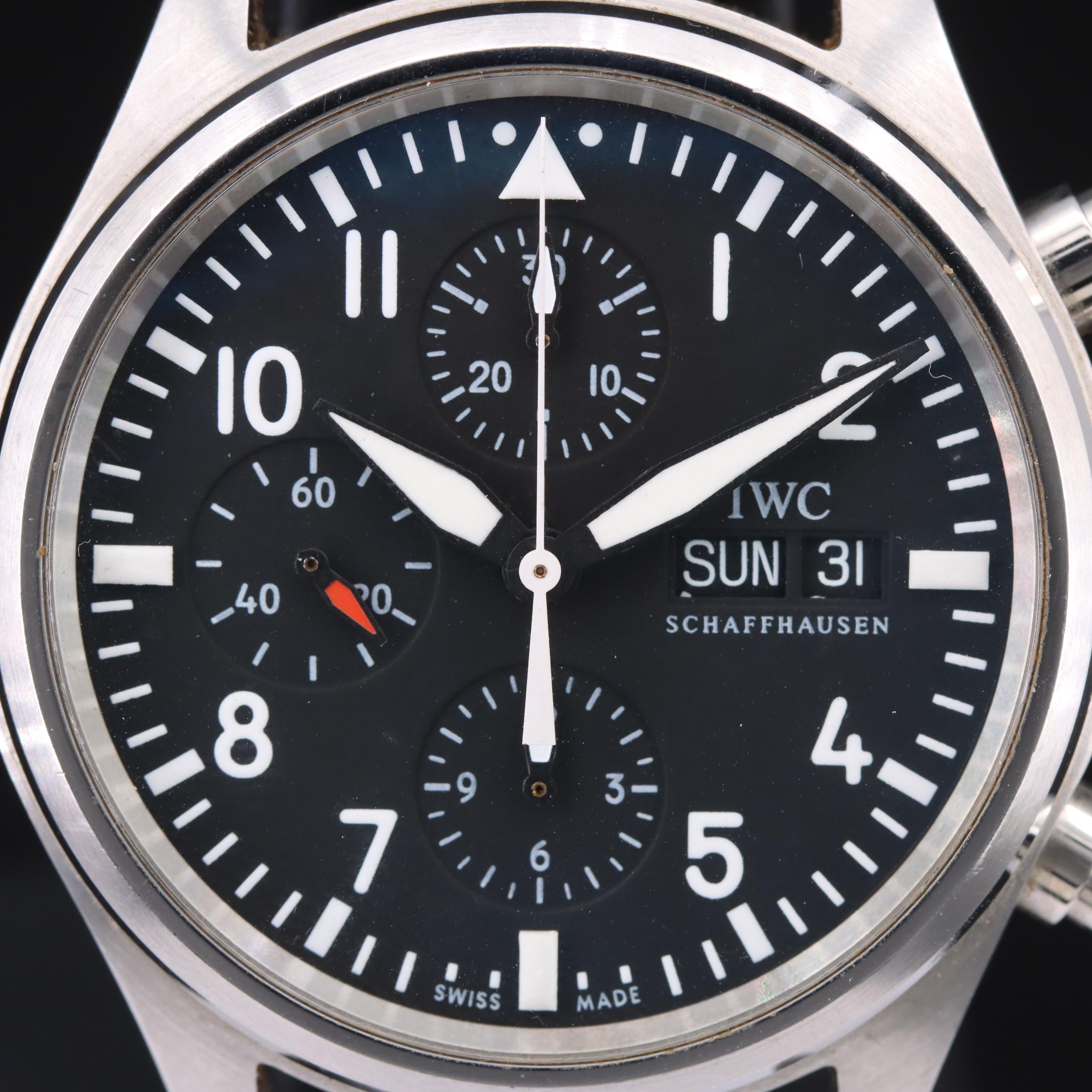 IWC Pilot's Schaffhausen Chronograph Watch