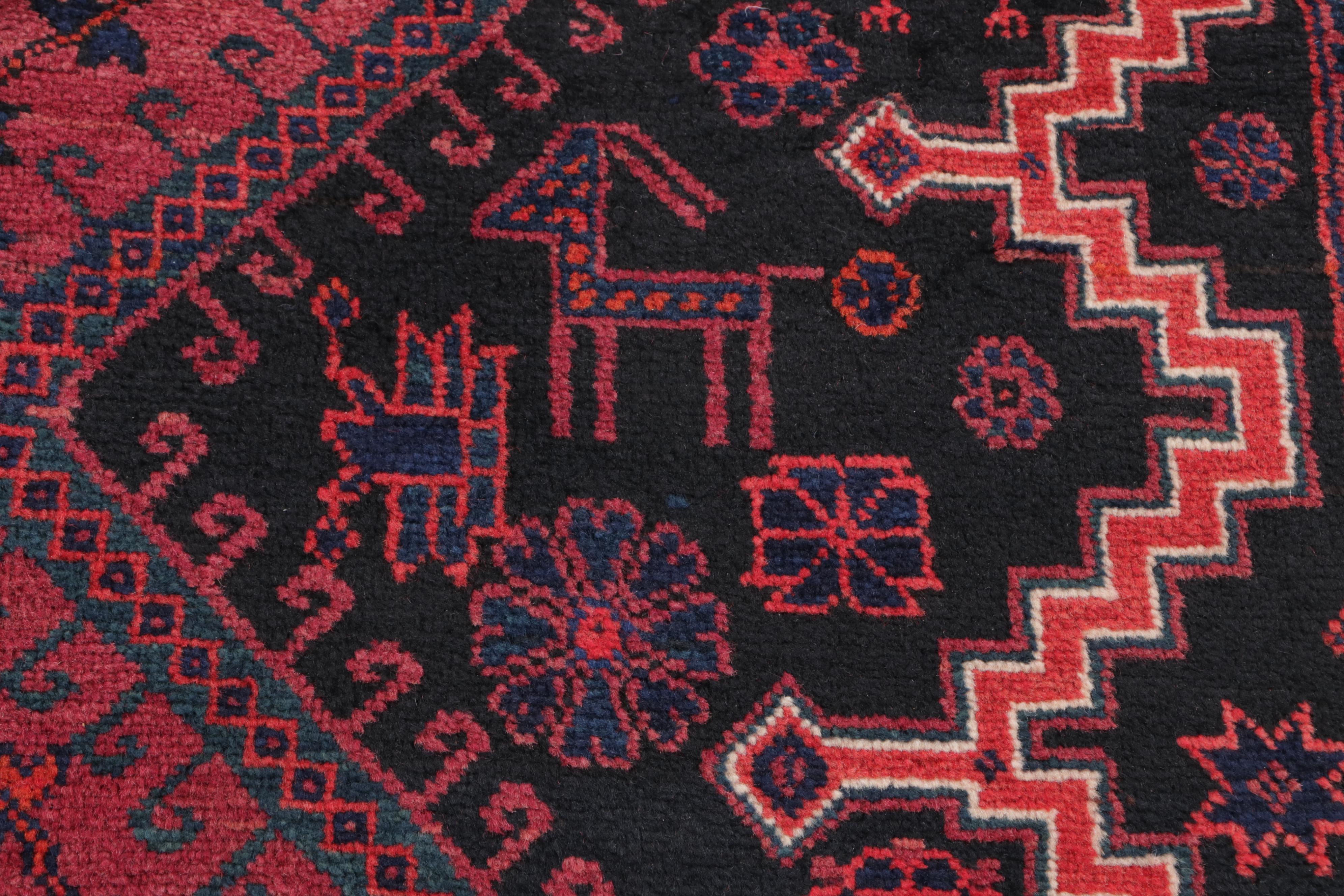 4'11 x 7'9 Hand-Knotted Afghan Kunduz Area Rug