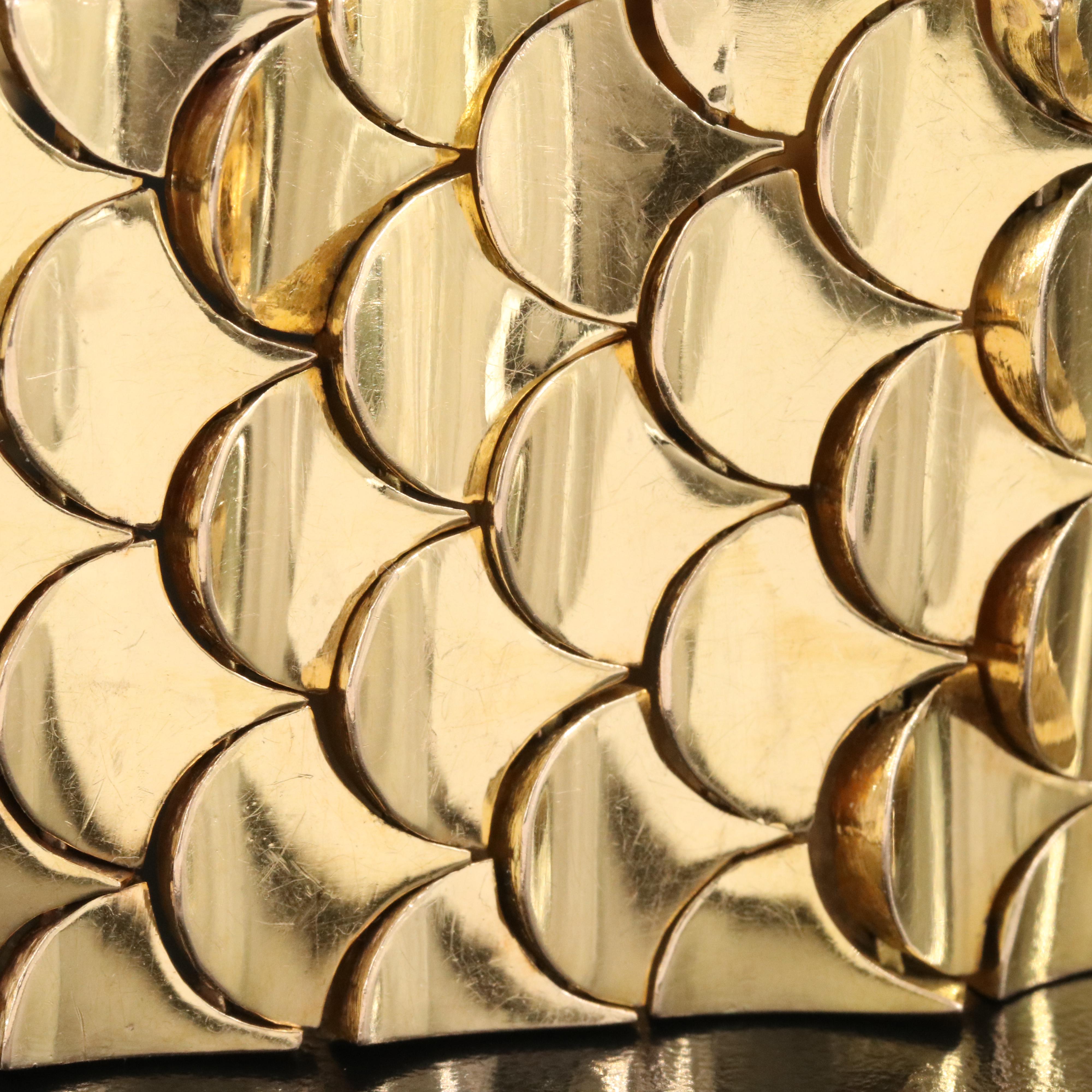 18K Scale Link Bracelet