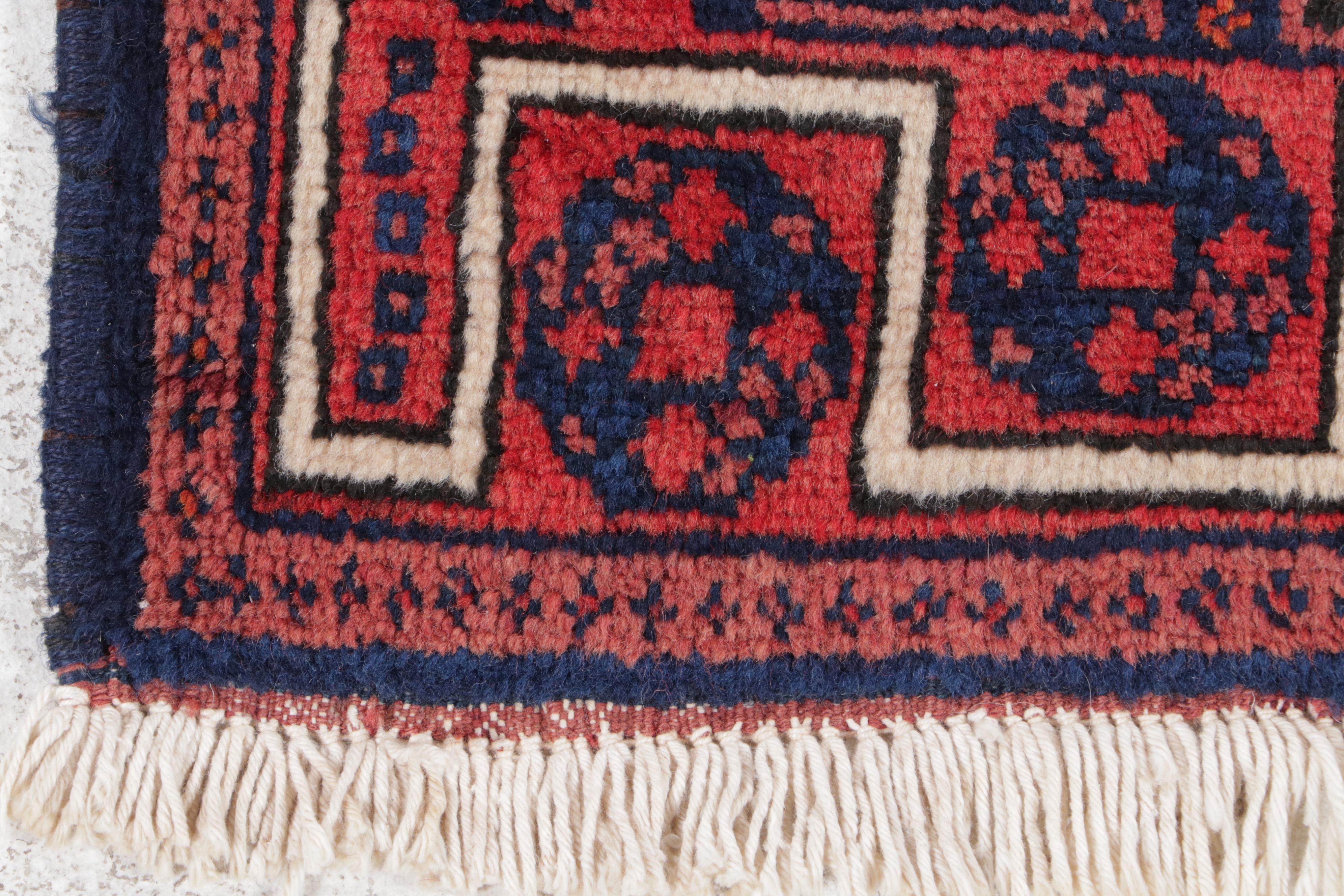 4'11 x 7'9 Hand-Knotted Afghan Kunduz Area Rug