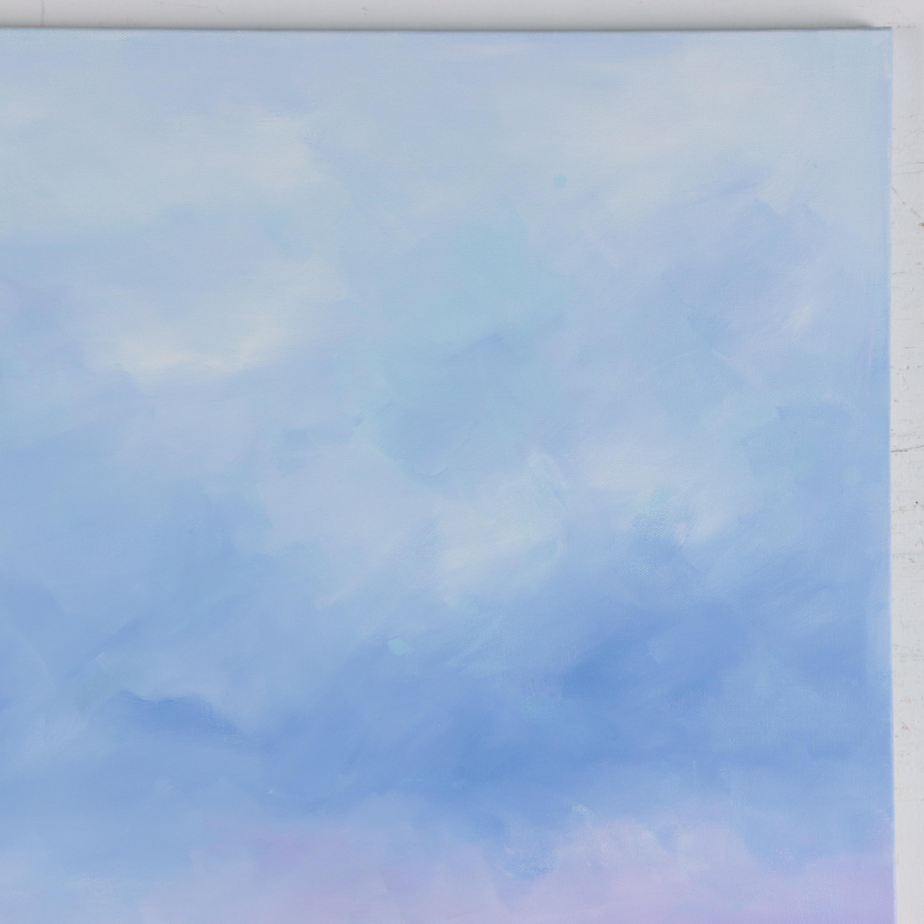 Milagros Pongo Oil Painting "From My Window," 21st Century