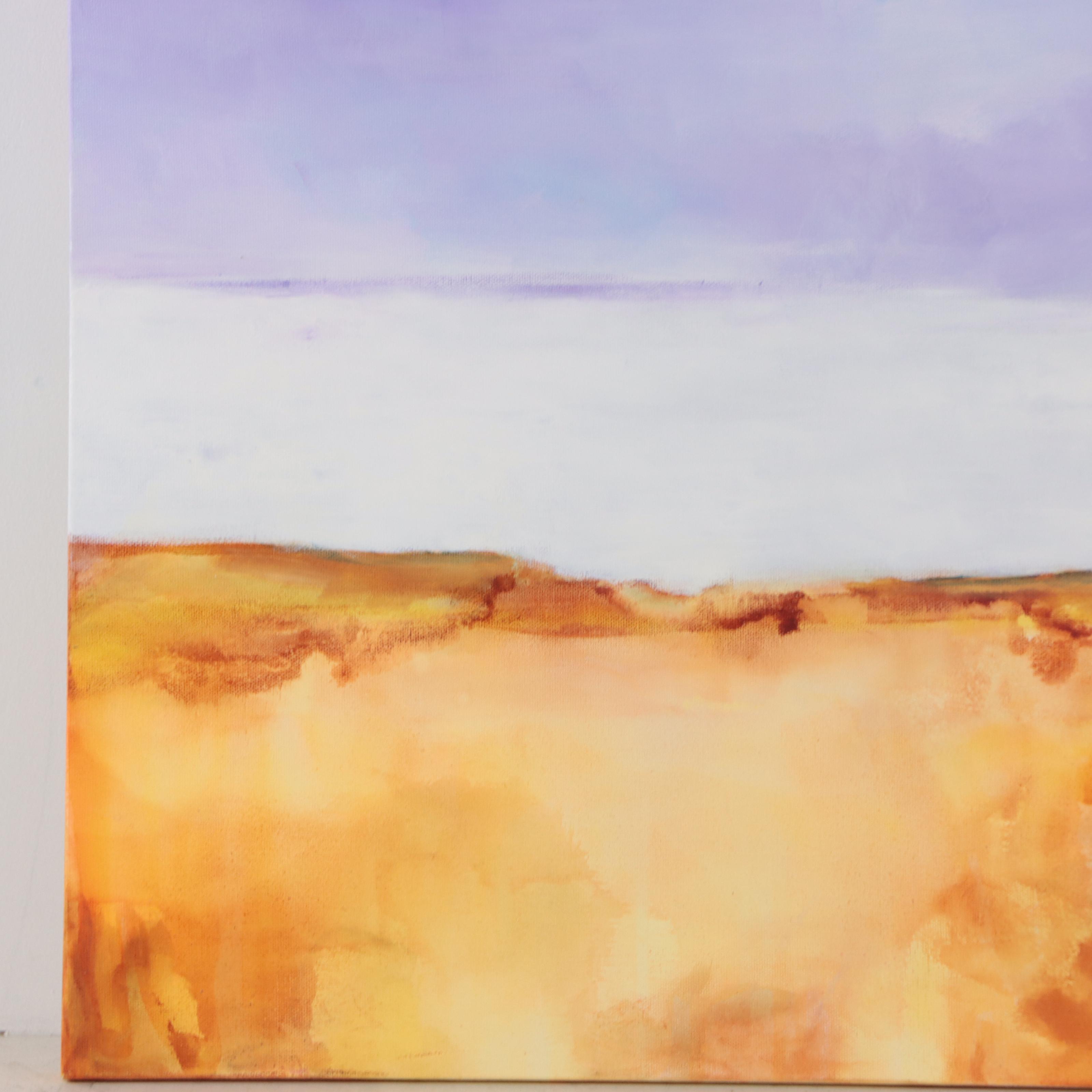 Milagros Pongo Oil Painting "From My Window," 21st Century