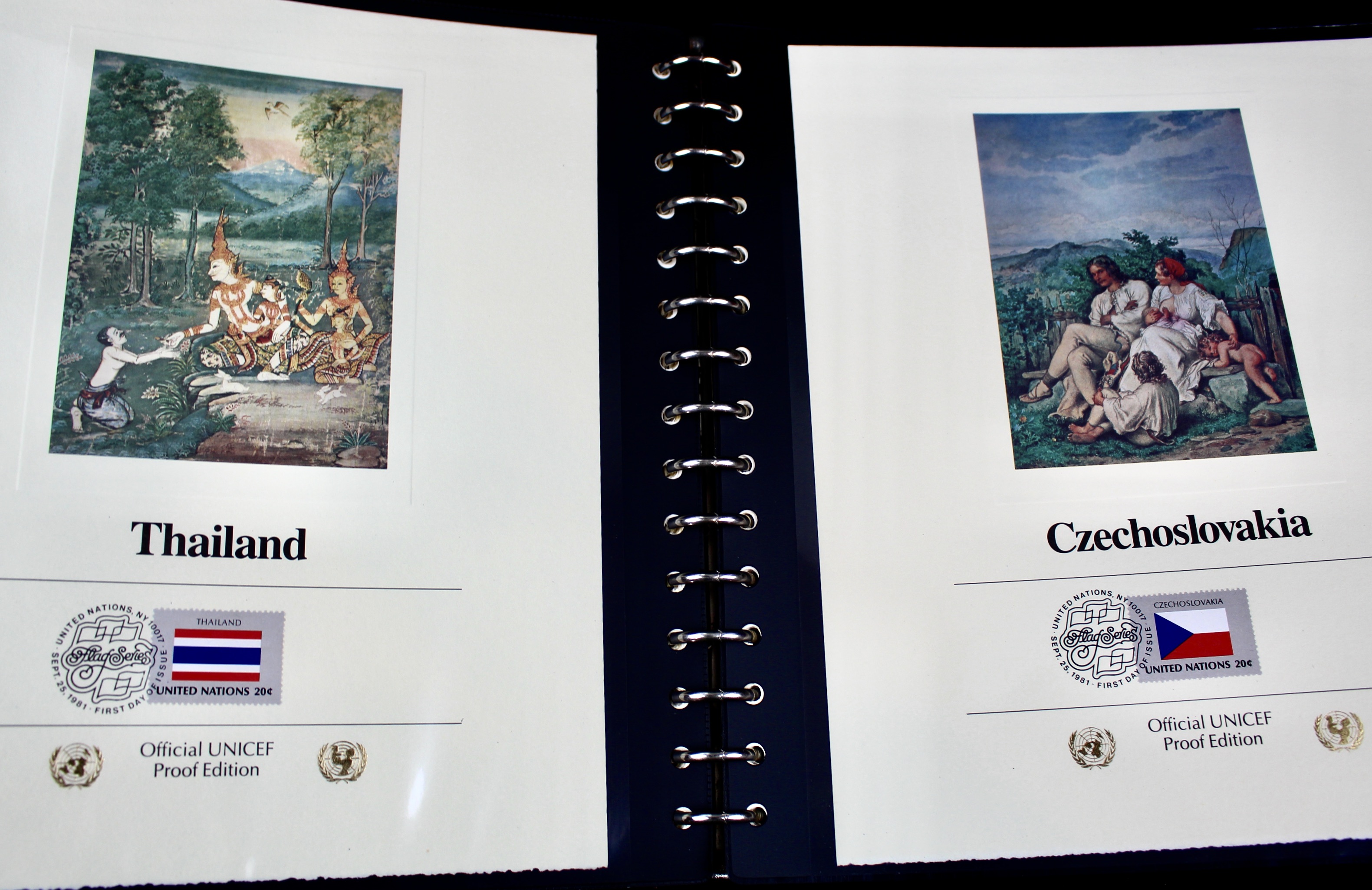 United Nations Postage Stamp Collection