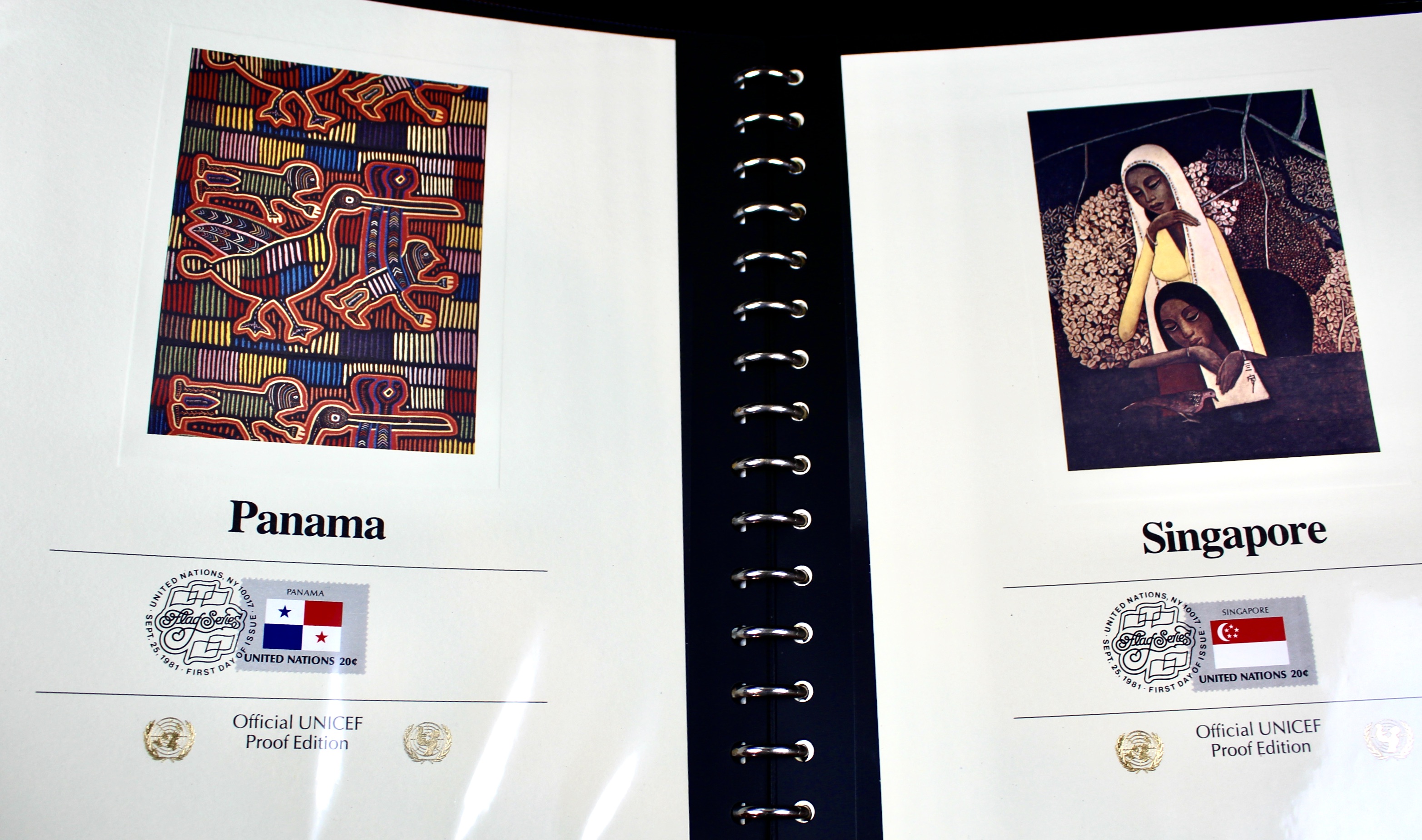 United Nations Postage Stamp Collection