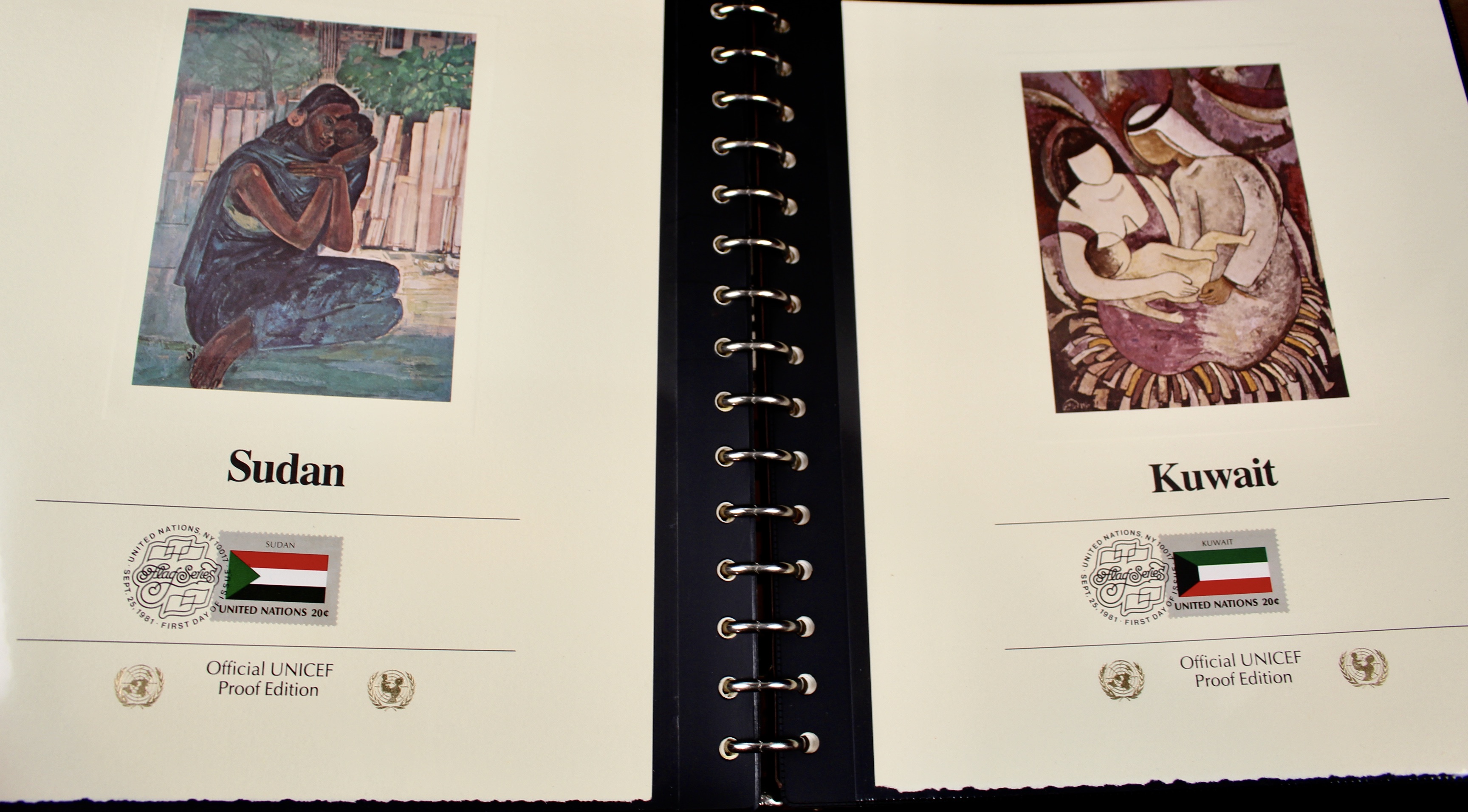 United Nations Postage Stamp Collection