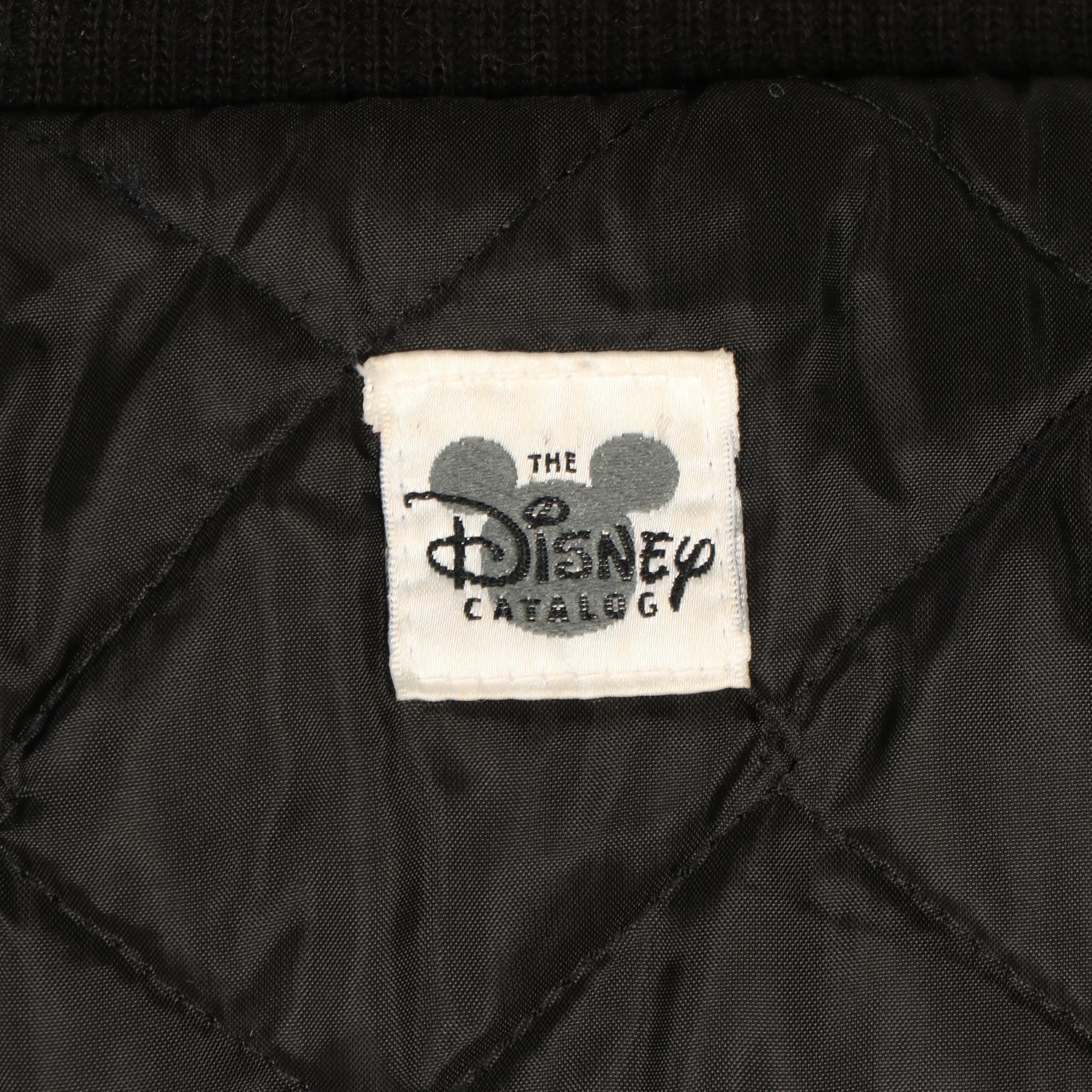 Men's Disney Walt Disney World Insulated Varsity Jacket in Wool and Leather