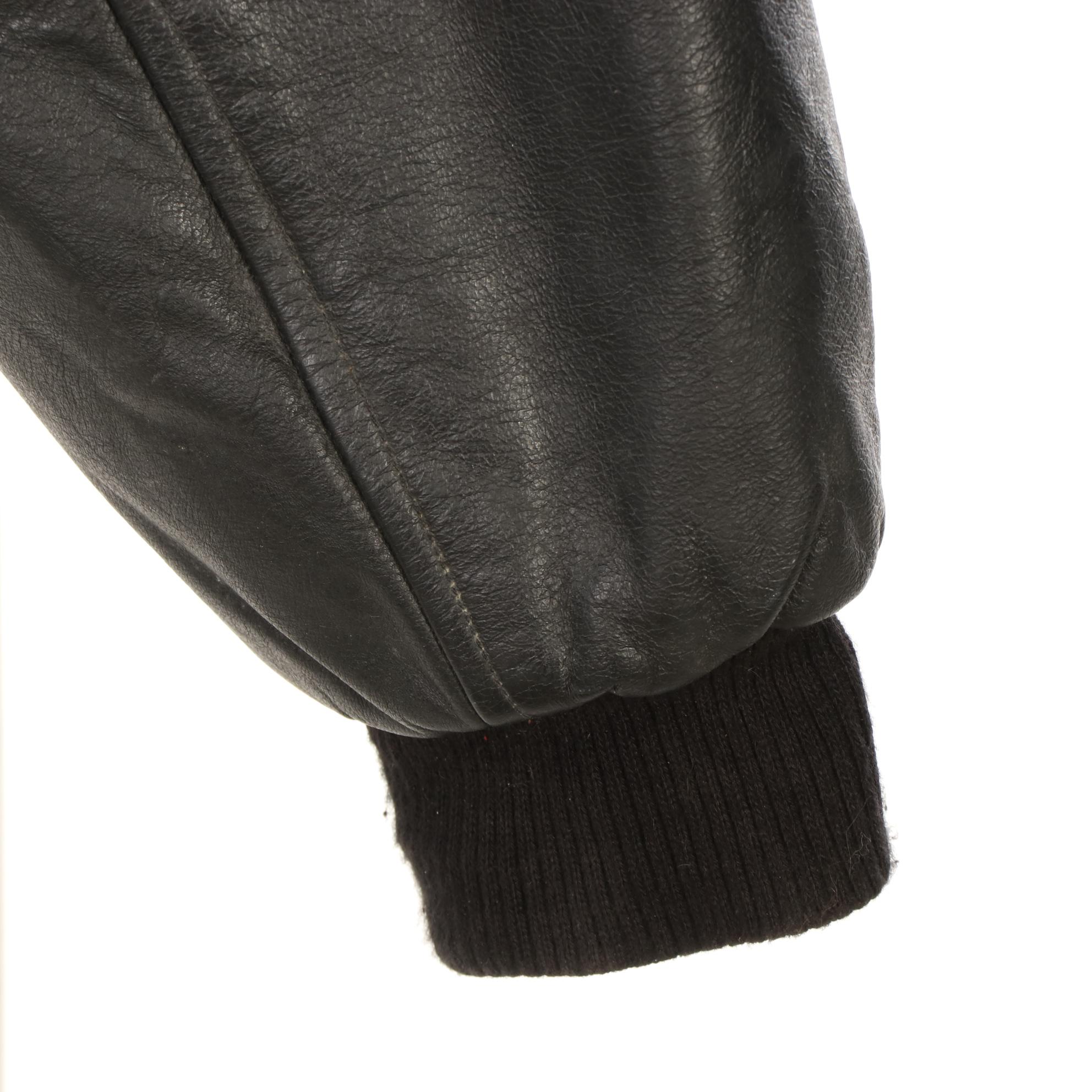 Men's Disney Walt Disney World Insulated Varsity Jacket in Wool and Leather