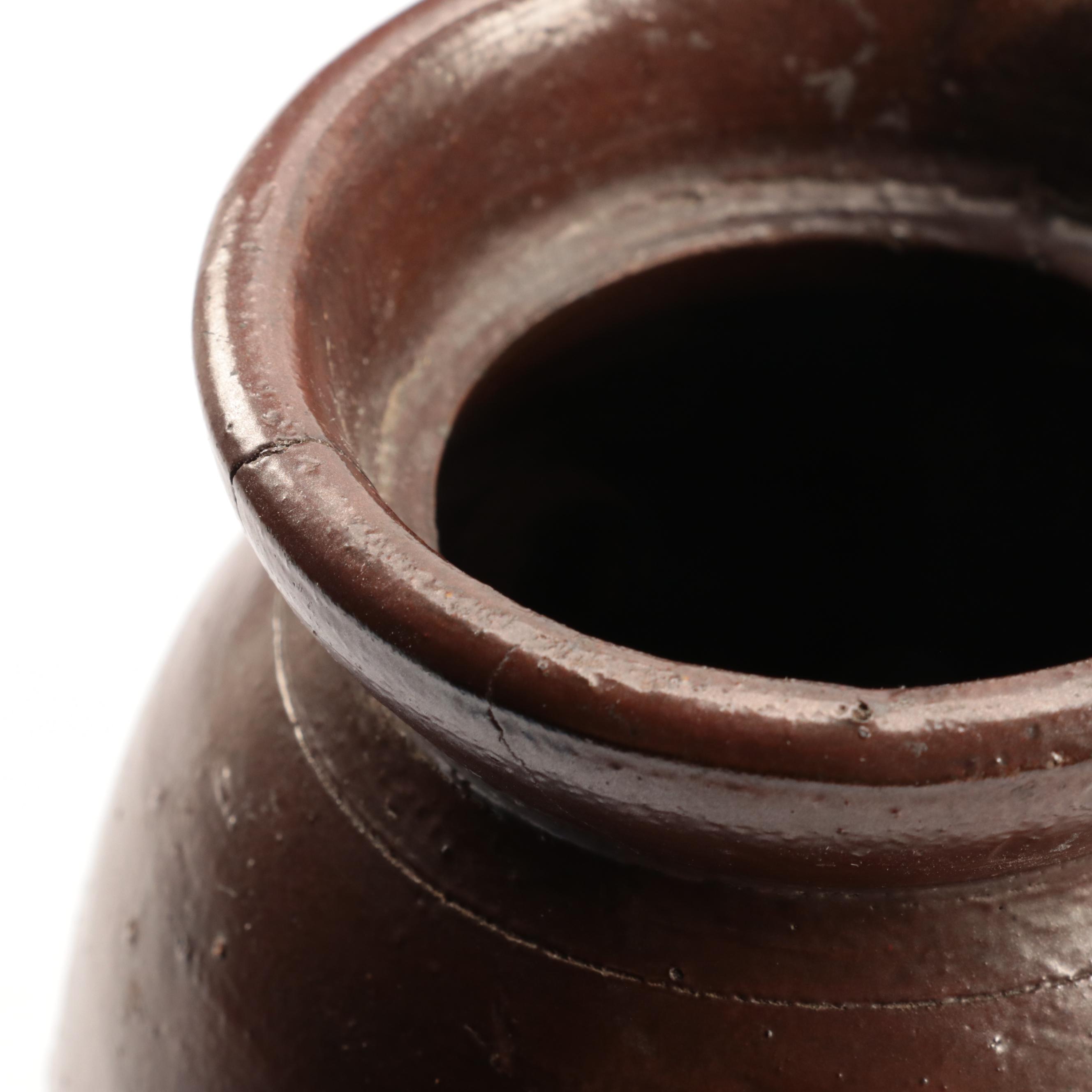 Antique Salt Glazed and Other Stoneware Crocks