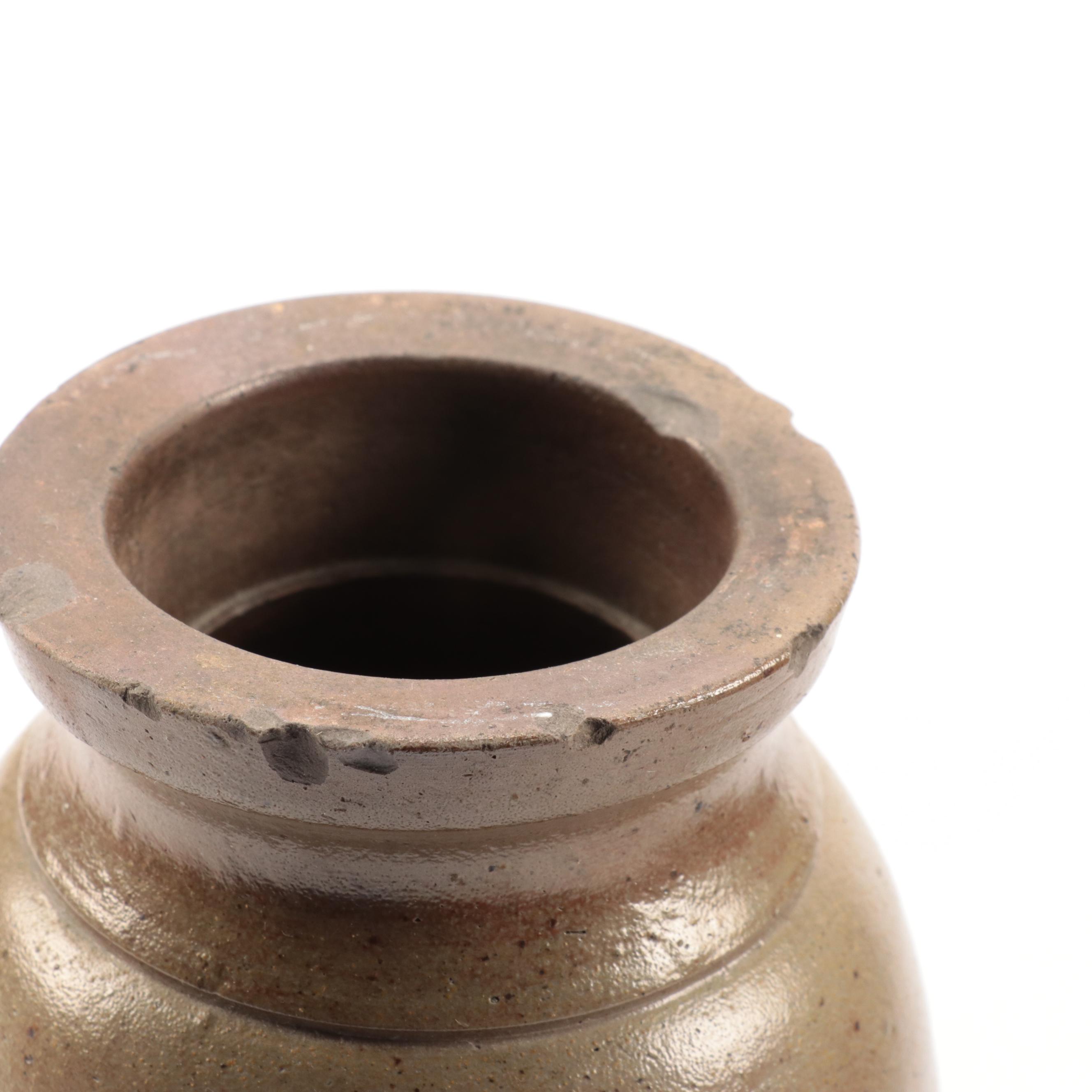 Antique Salt Glazed and Other Stoneware Crocks