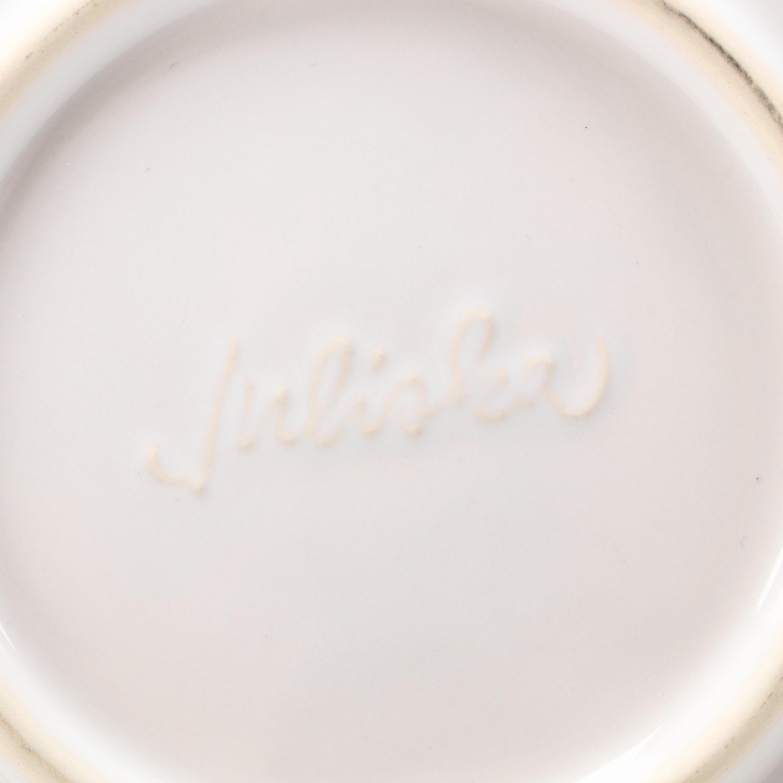 Juliska "Classic Bamboo" Ceramic Charger and Serveware