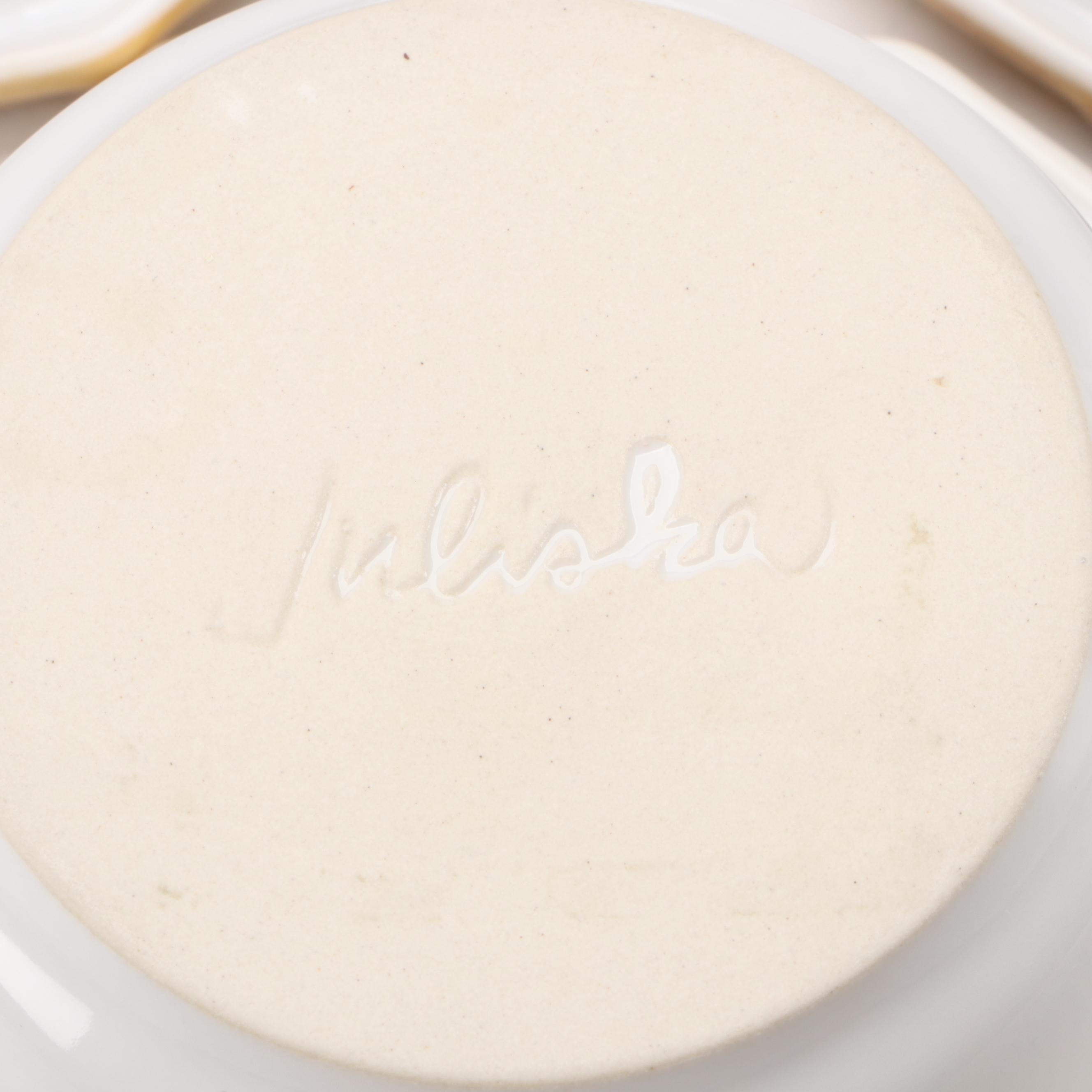 Juliska "Classic Bamboo" Ceramic Charger and Serveware