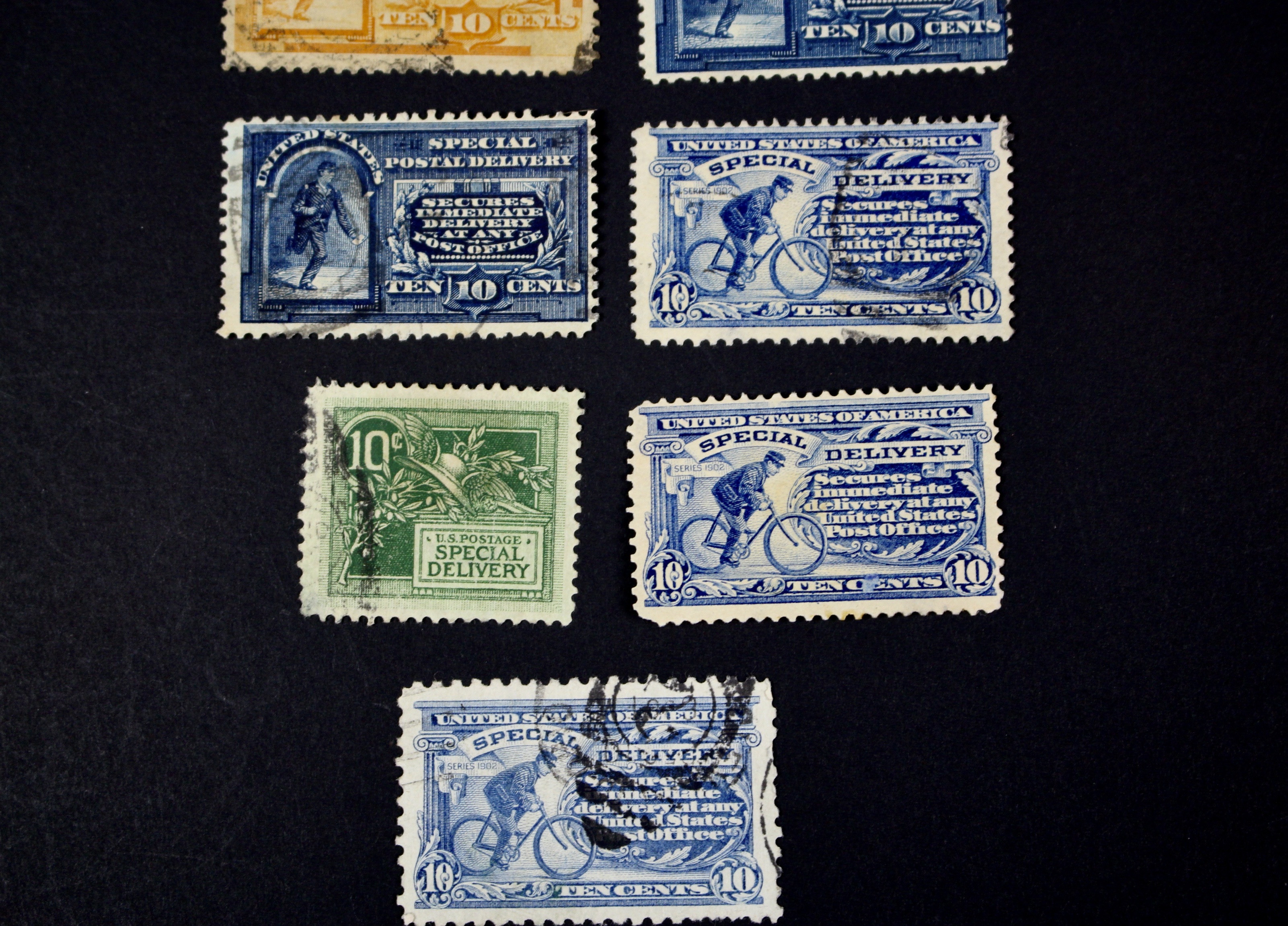 Special Delivery Postage Stamp Collection