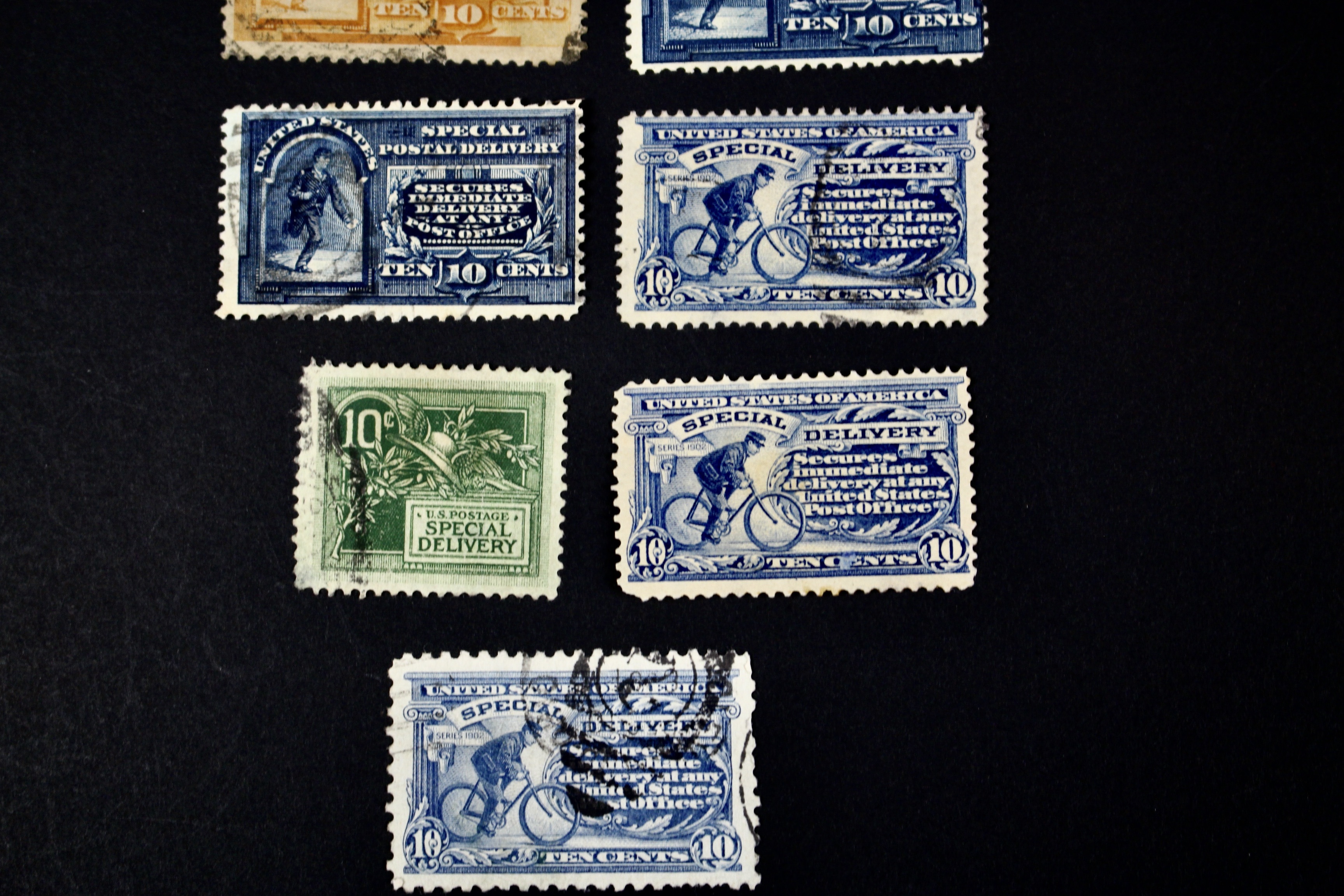Special Delivery Postage Stamp Collection