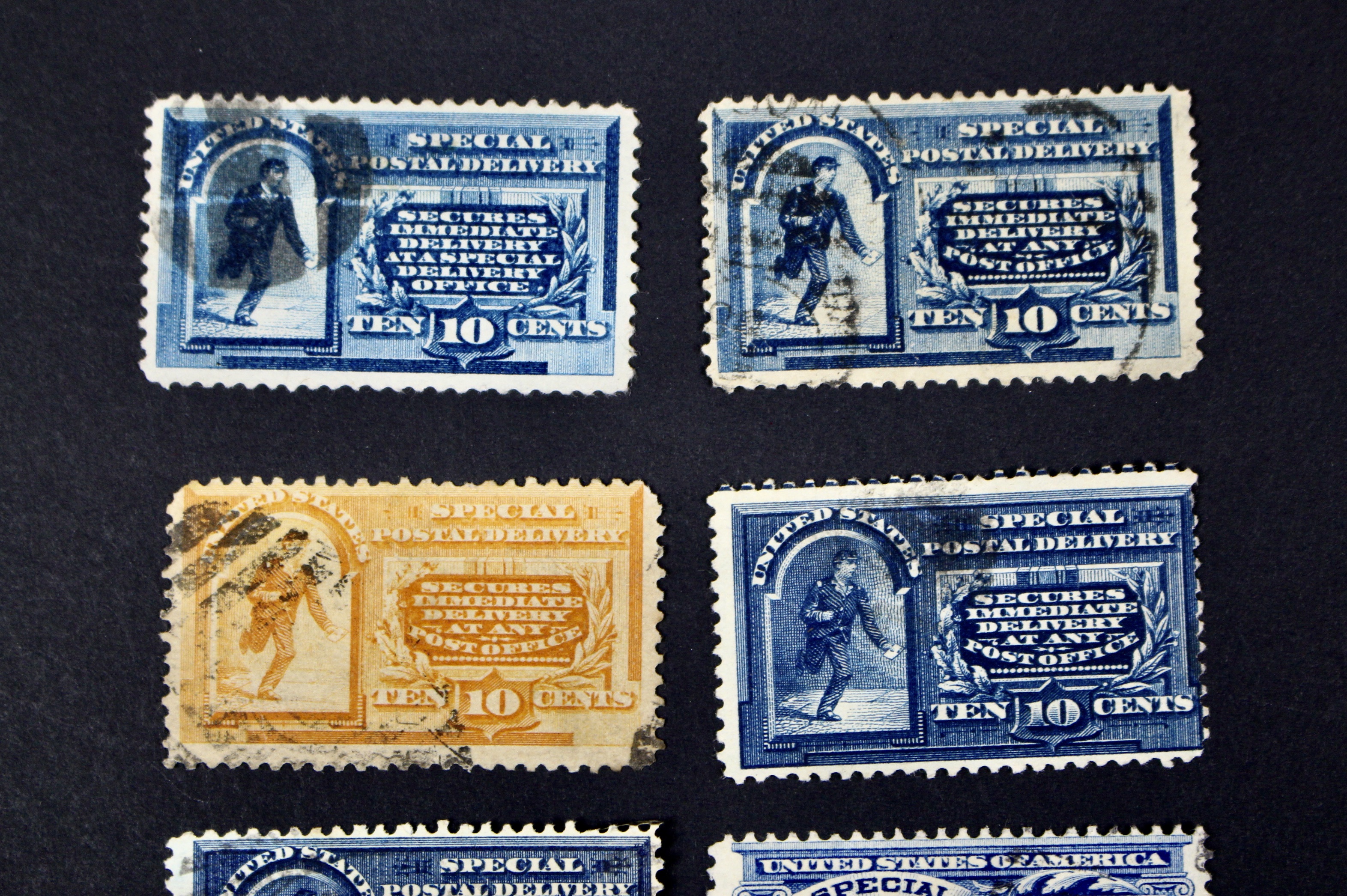 Special Delivery Postage Stamp Collection