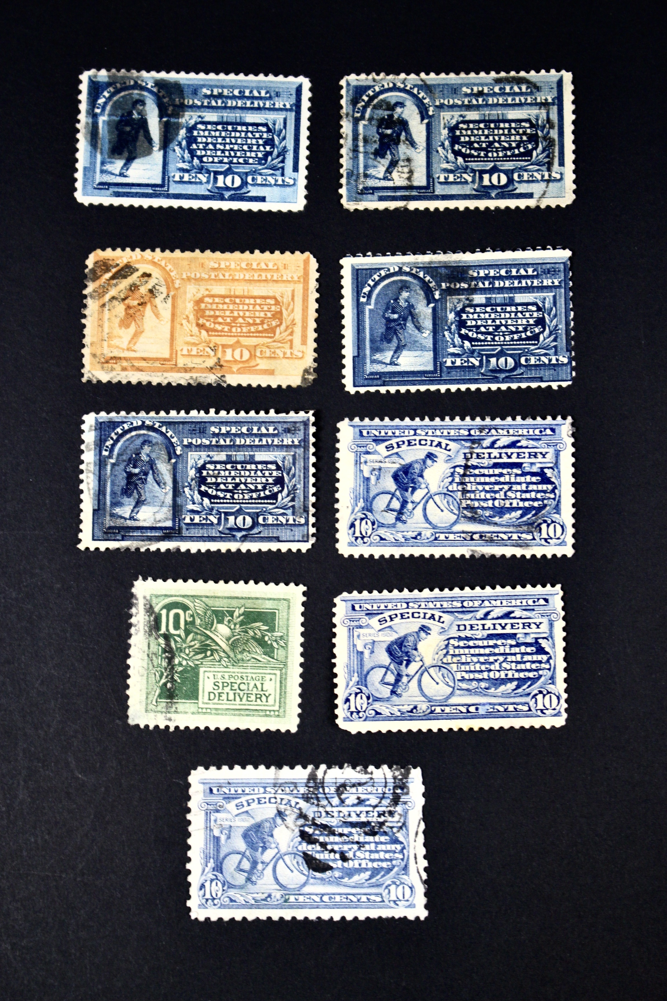 Special Delivery Postage Stamp Collection