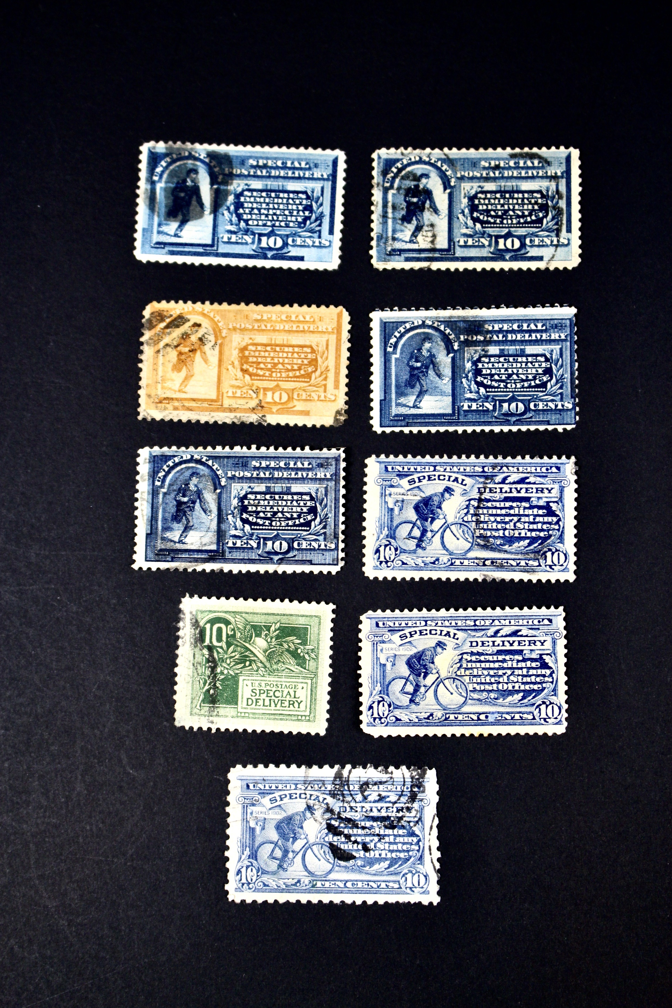Special Delivery Postage Stamp Collection