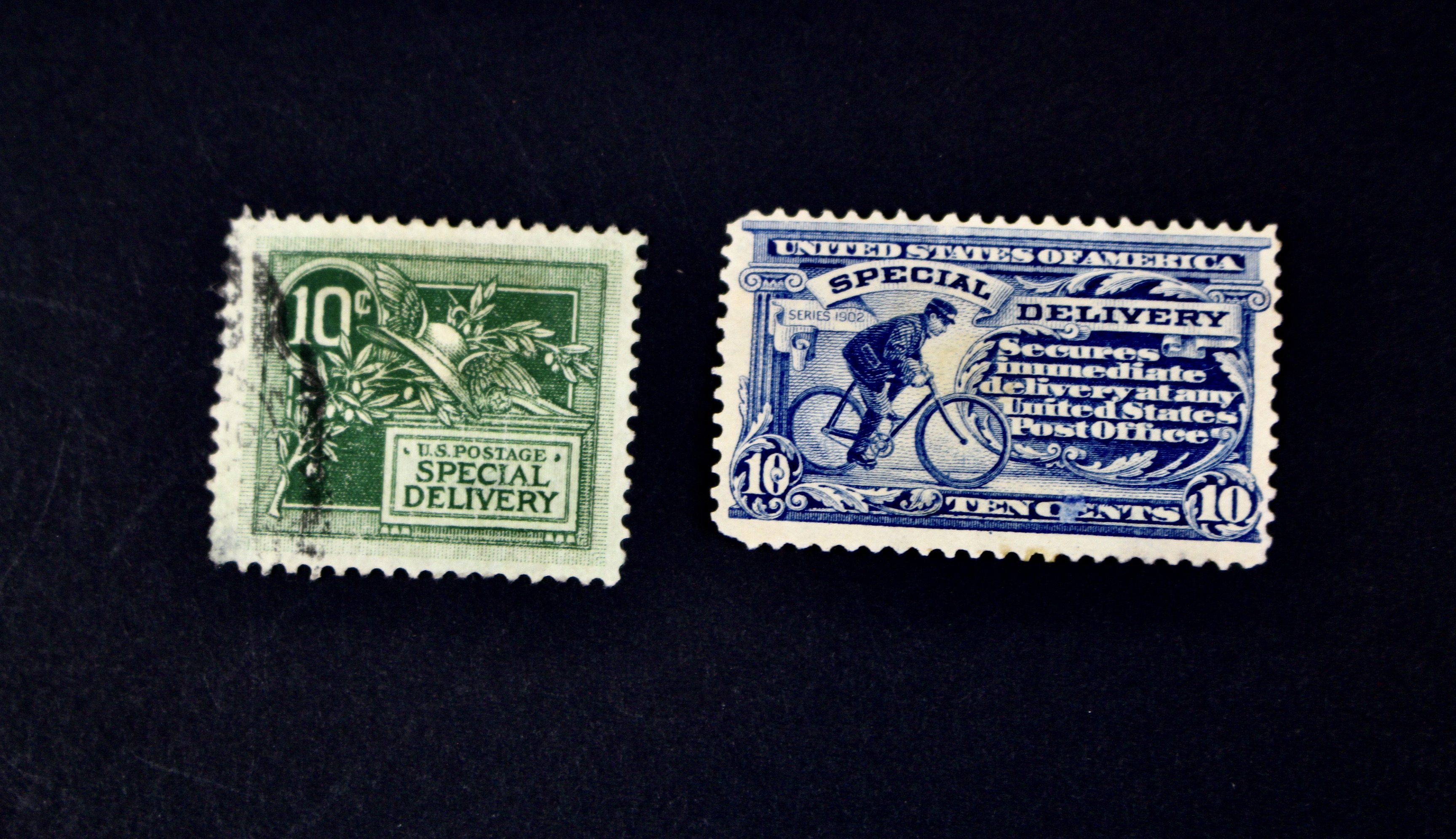 Special Delivery Postage Stamp Collection