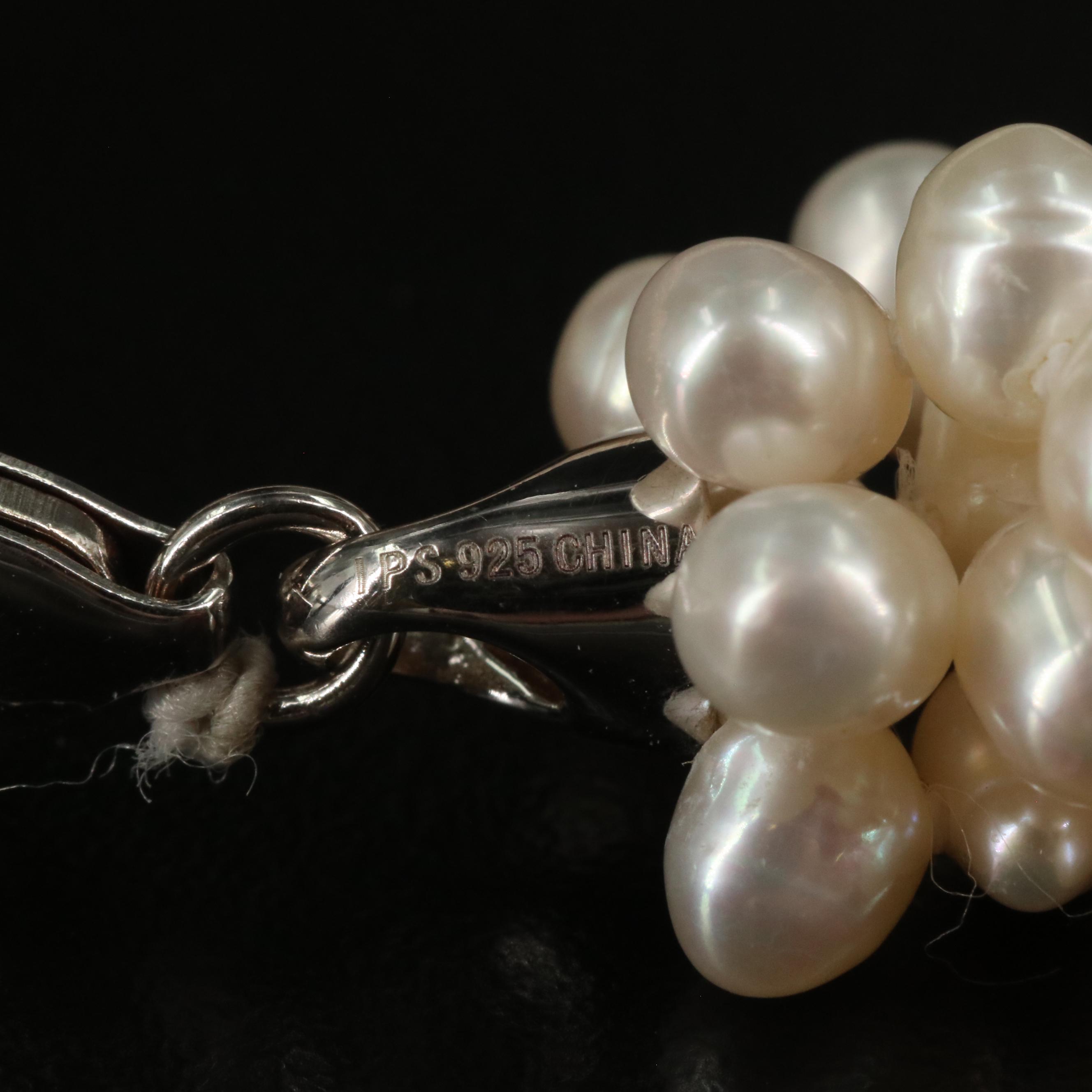 Sterling Pearl Torsade