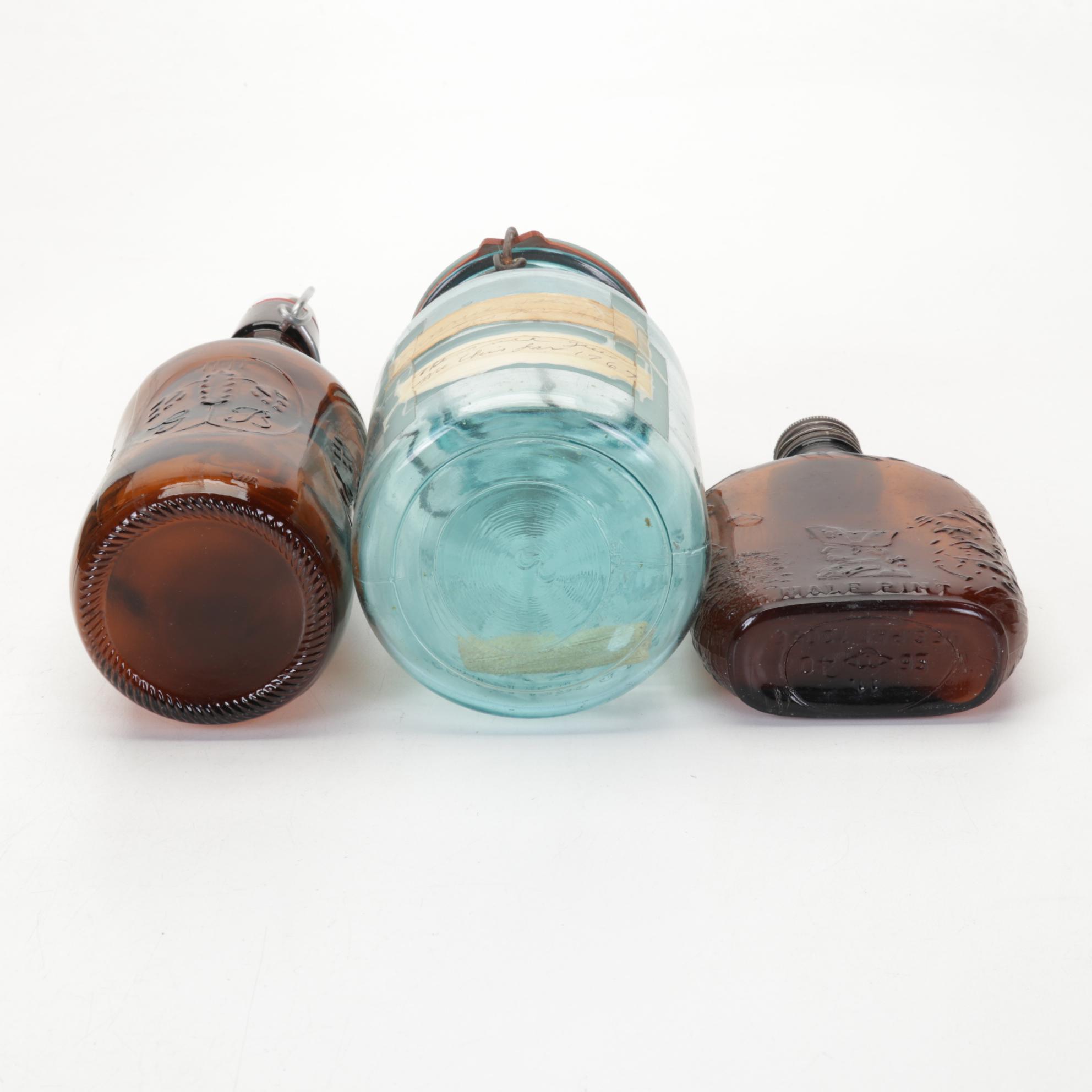 Glass Insulators, Wire Cap Beverage Bottles, Coffee Mills, Sad Irons and More