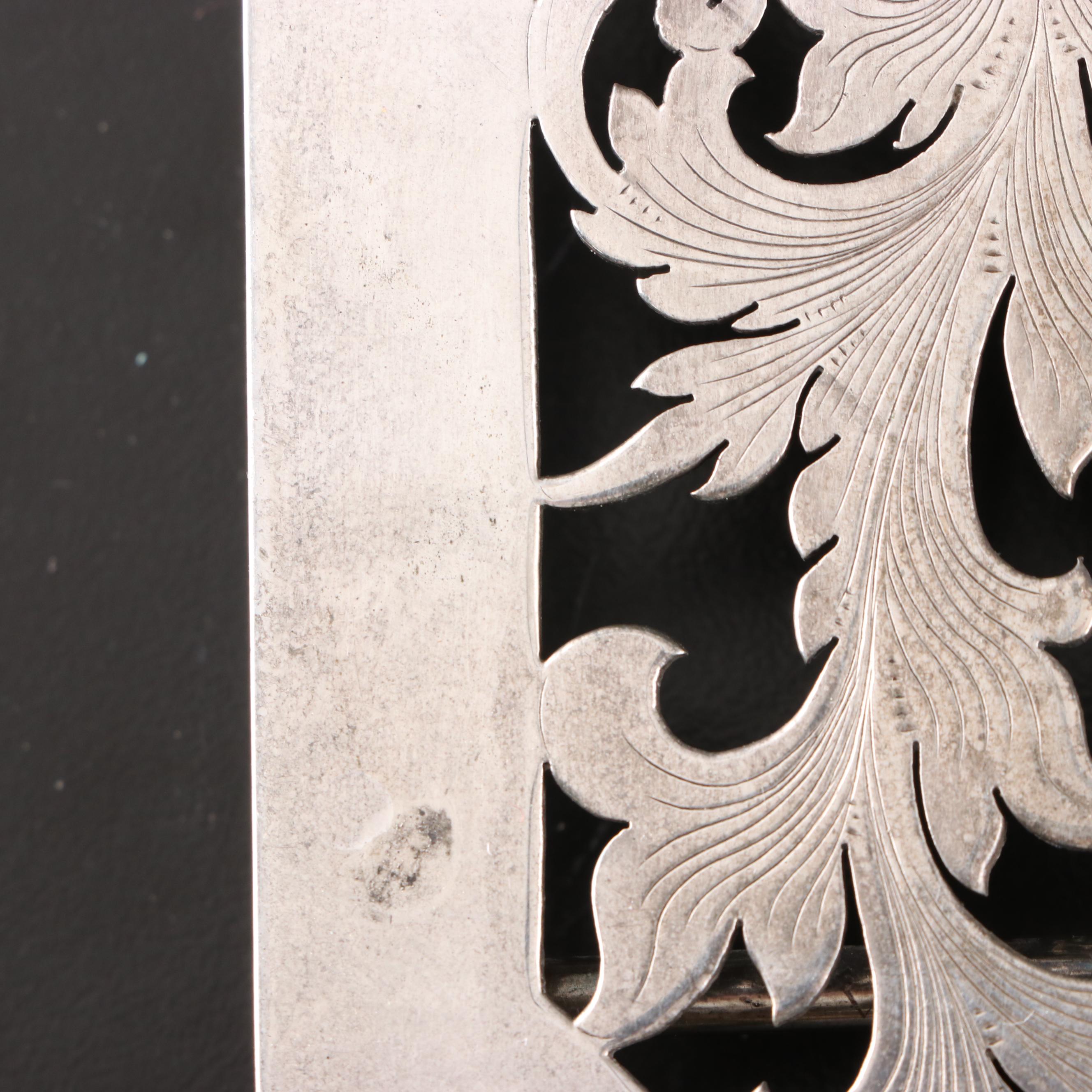 Silver Plate Expanding Trivet, Early to Mid 20th Century