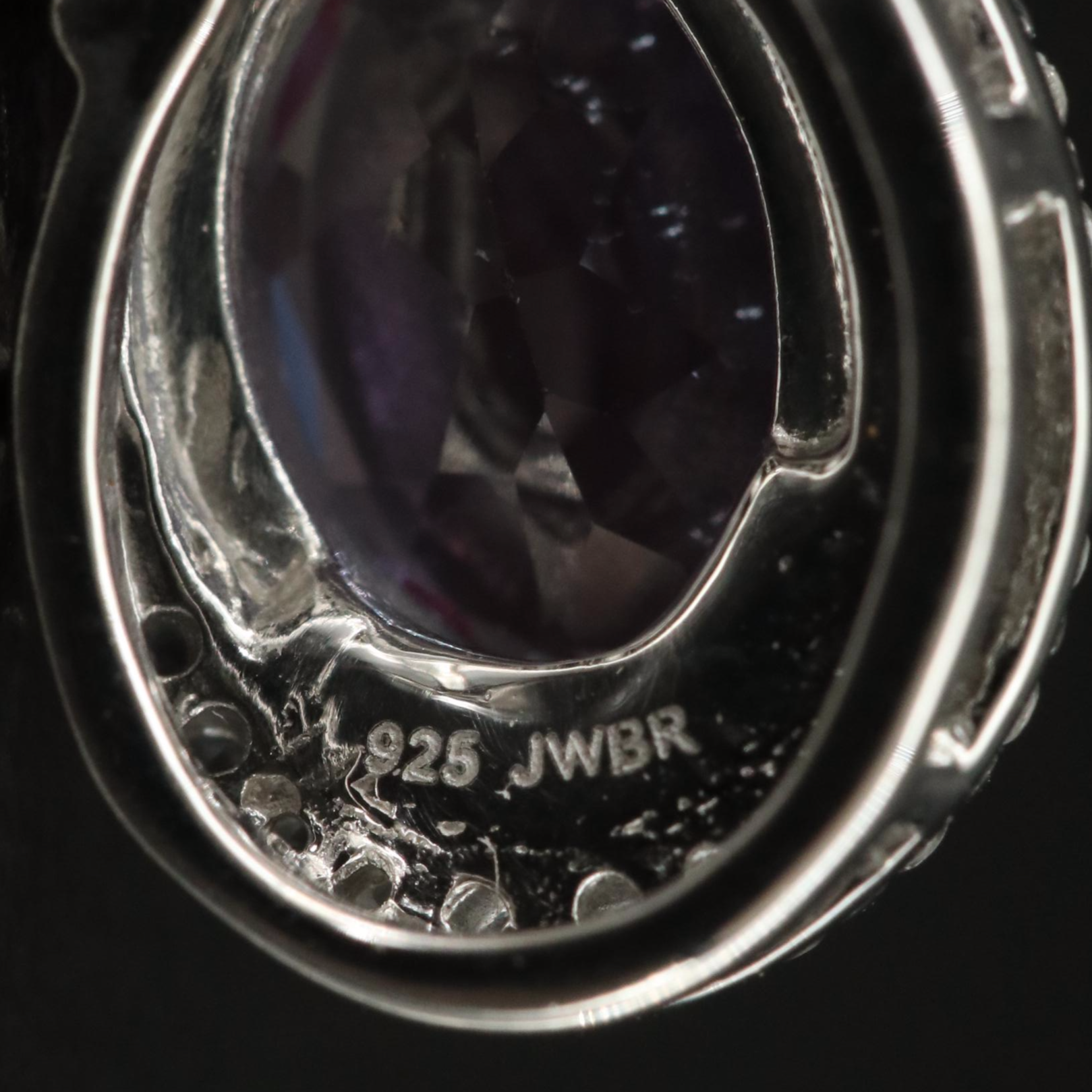 Sterling Color Change Sapphire and Sapphire Earrings