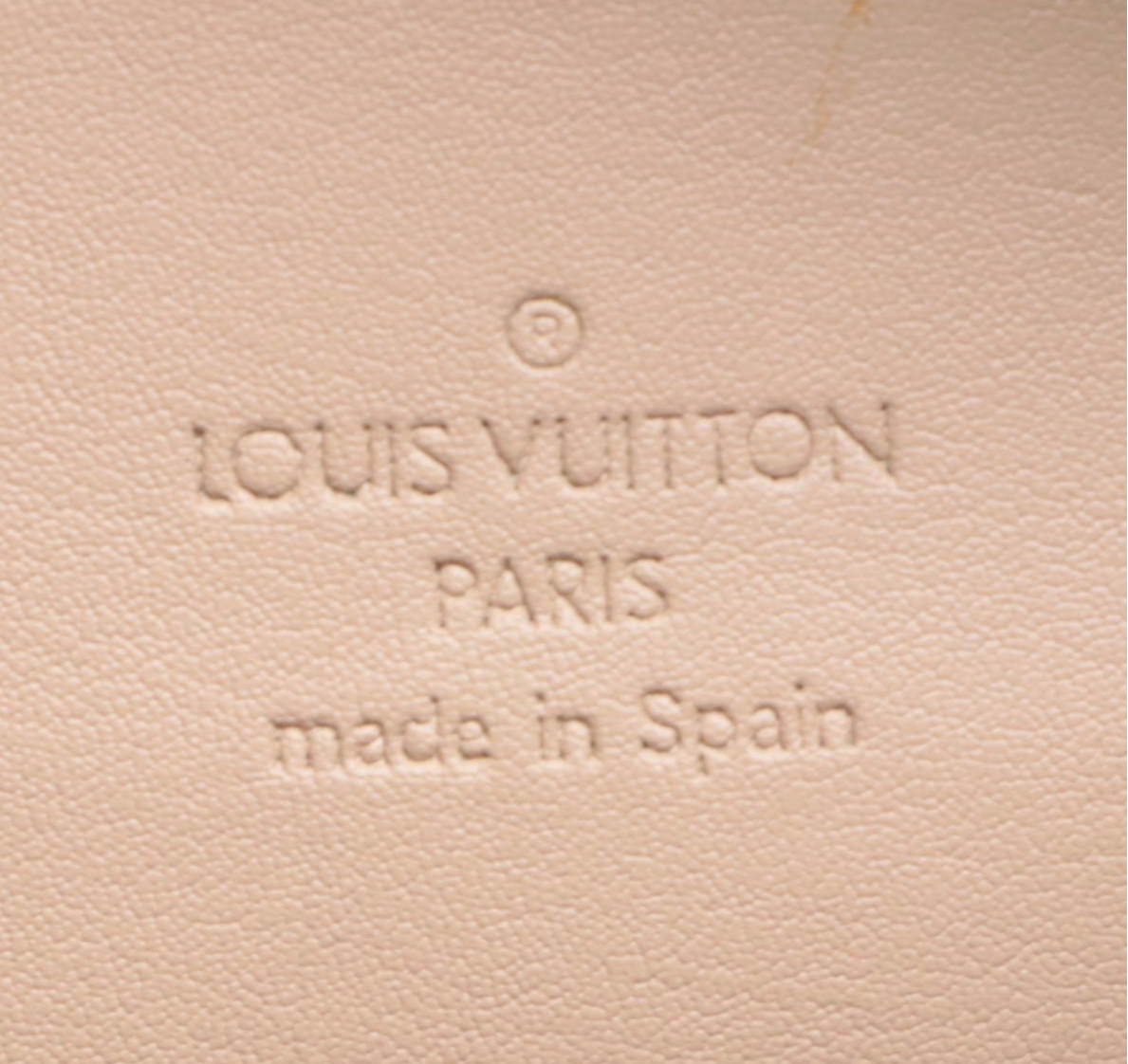 Louis Vuitton Houston Bag in Monogram Vernis and Vachetta Leather
