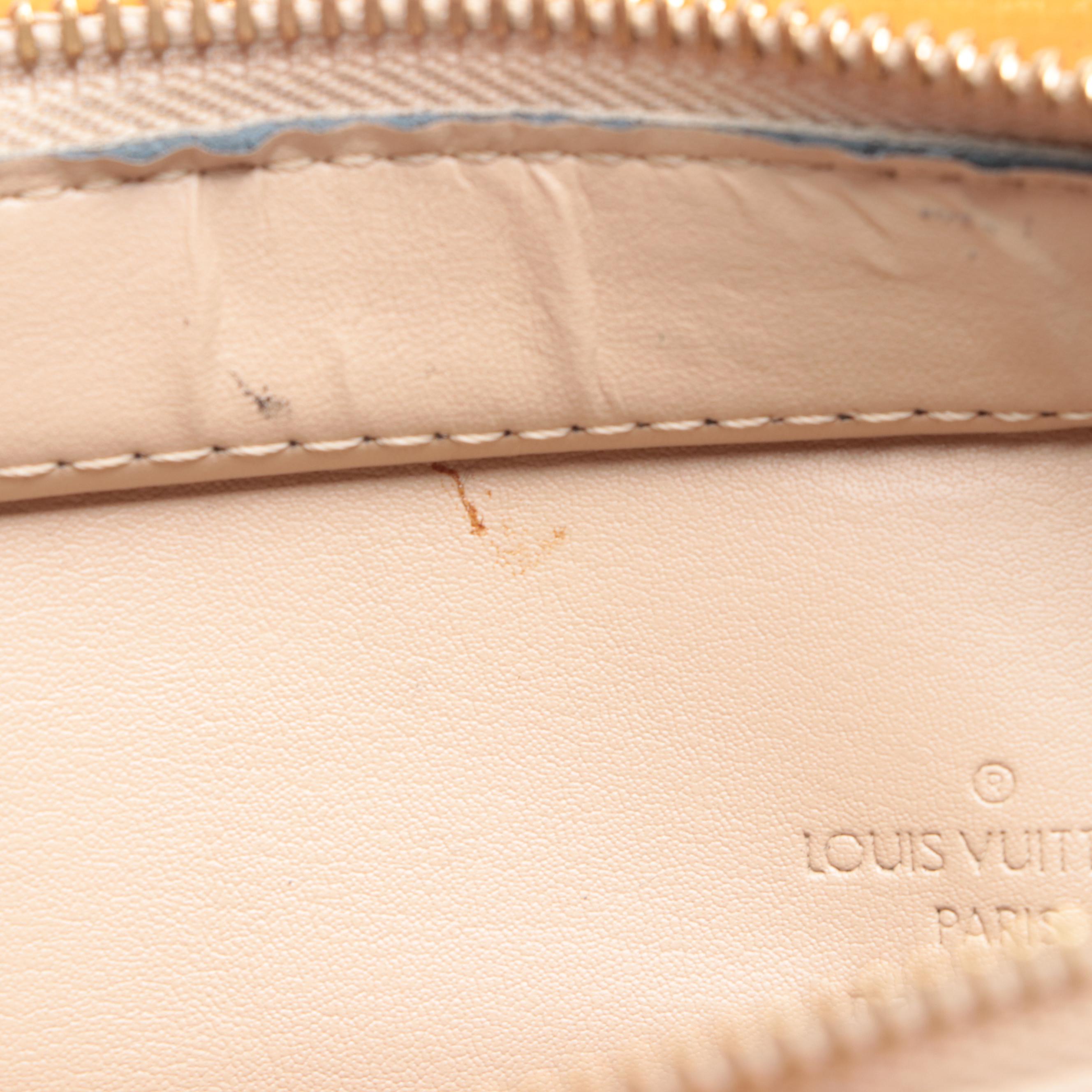 Louis Vuitton Houston Bag in Monogram Vernis and Vachetta Leather