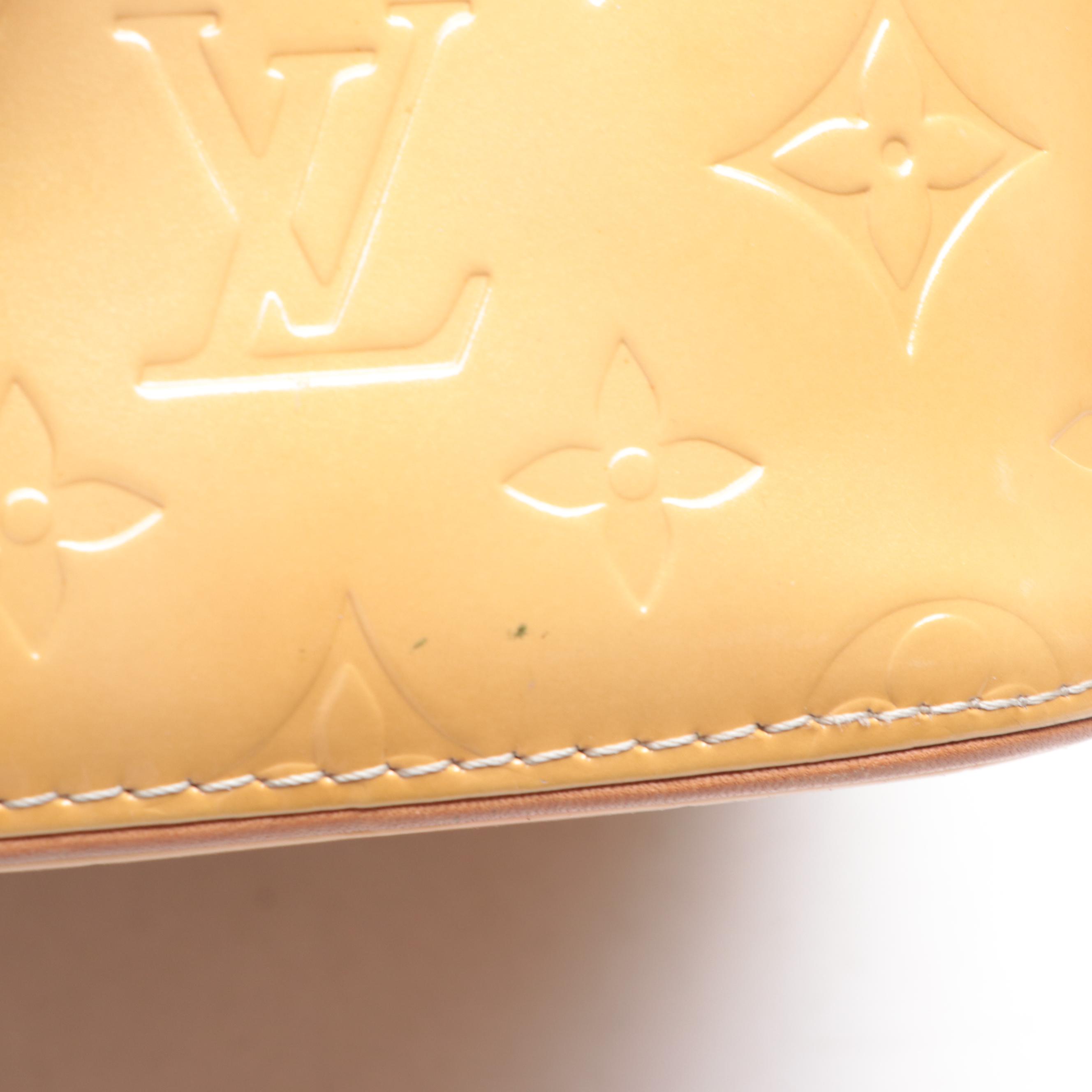 Louis Vuitton Houston Bag in Monogram Vernis and Vachetta Leather