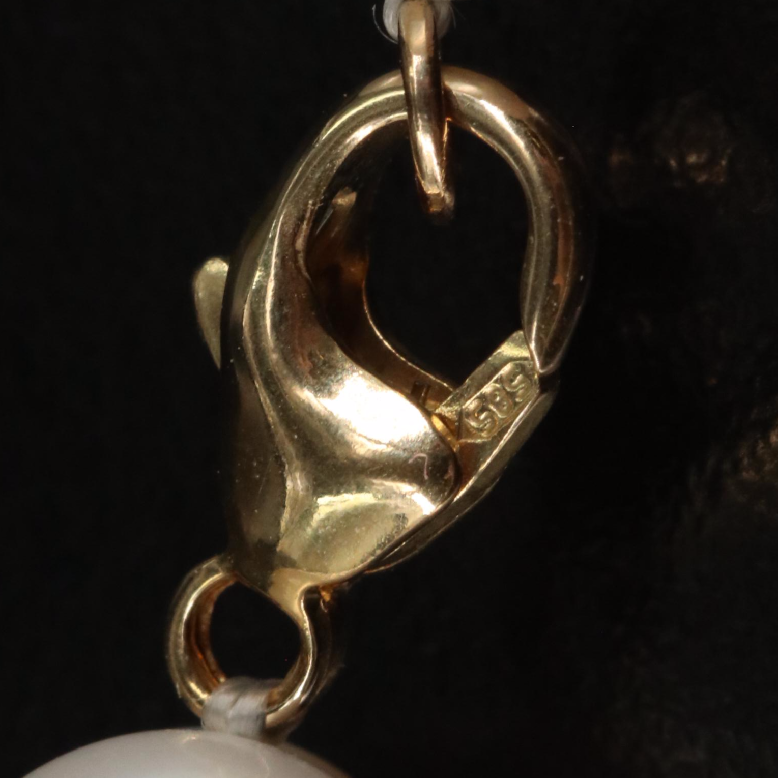 14K Bead and Pearl Necklace