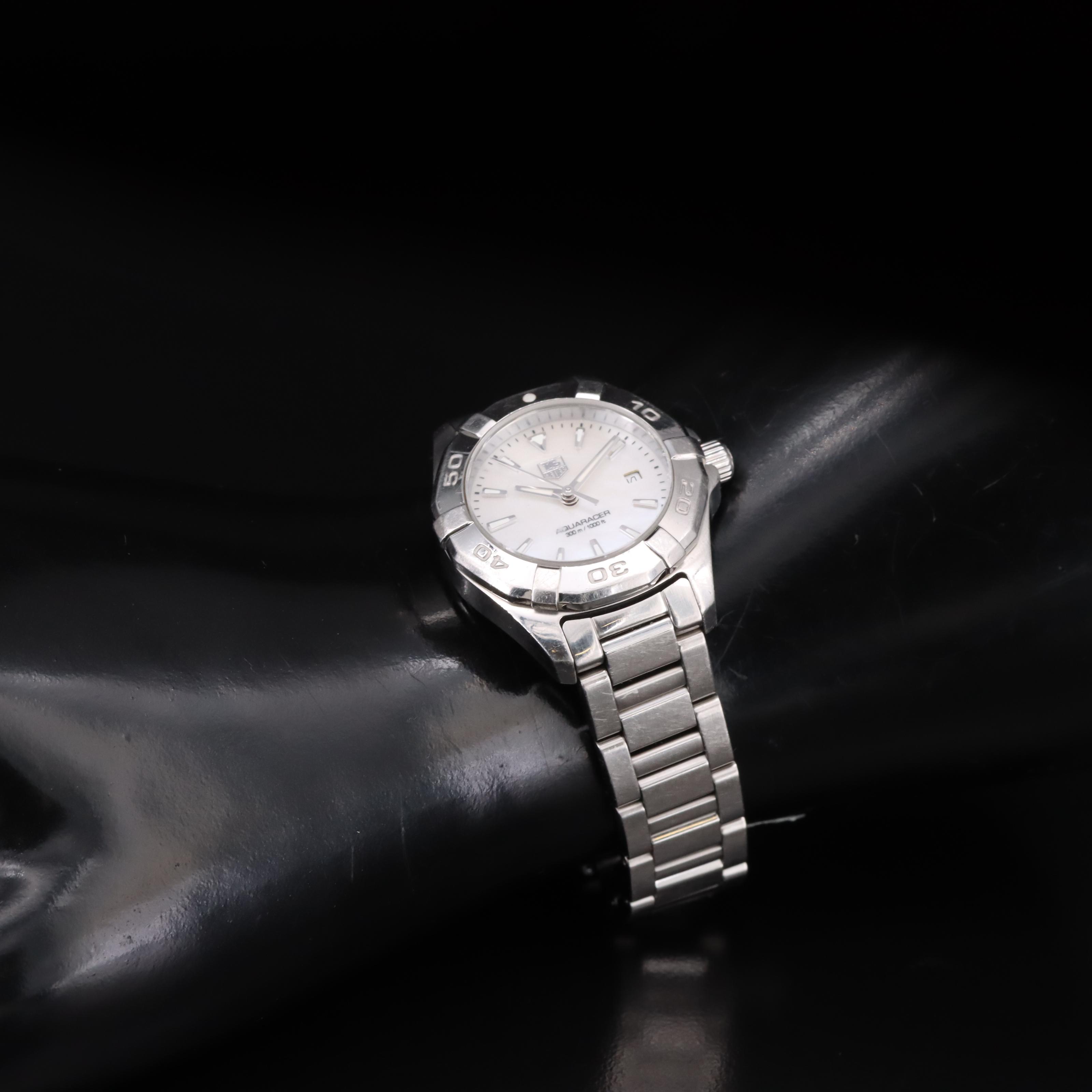 TAG Heuer Aquaracer 300 Mother-of-Pearl Dial Watch
