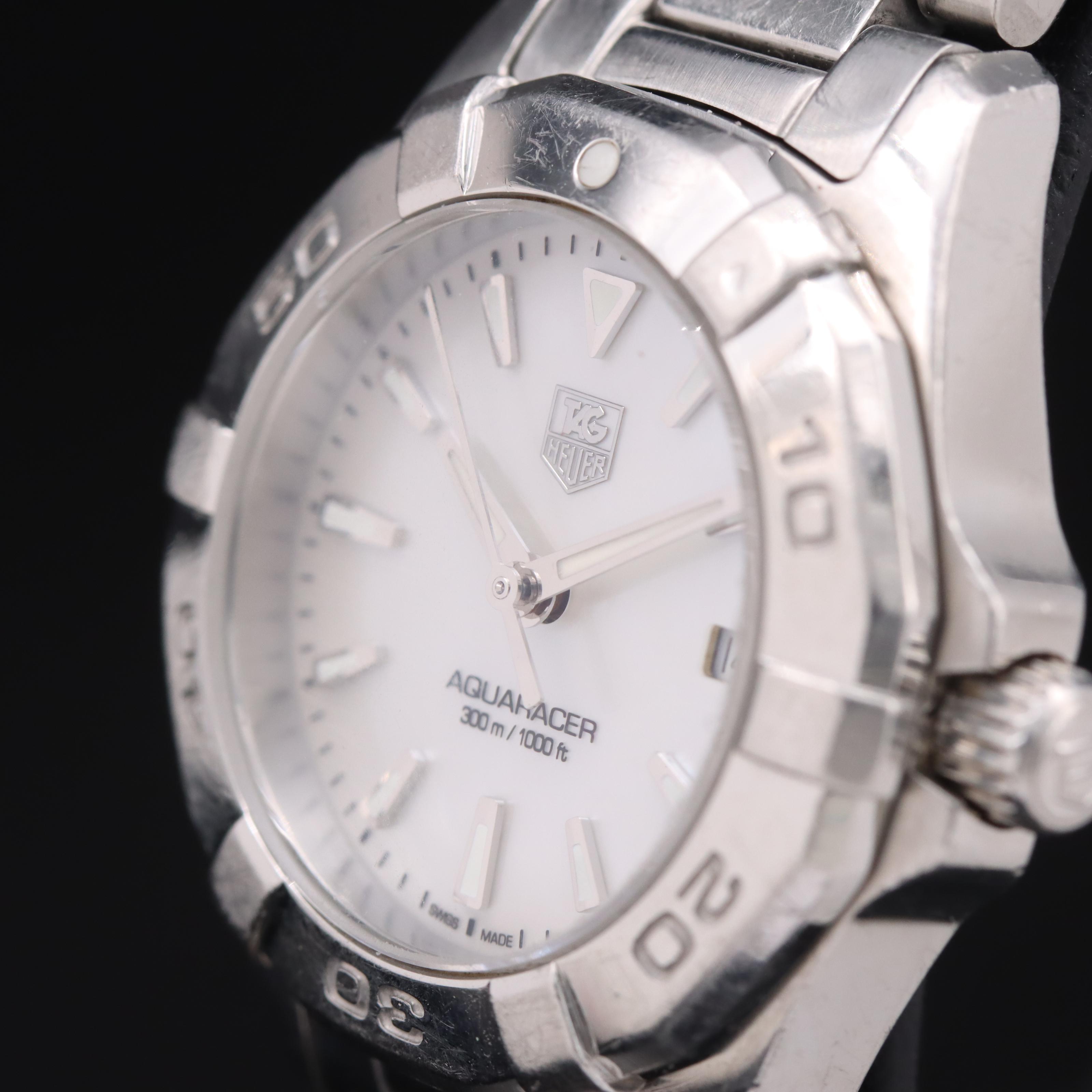 TAG Heuer Aquaracer 300 Mother-of-Pearl Dial Watch